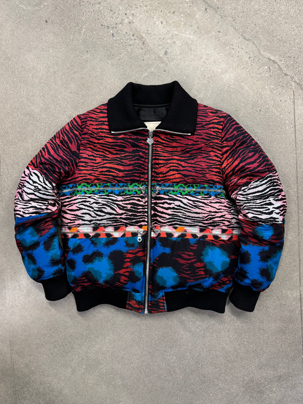 Kenzo x H&M Zebra Print Down Jacket - L