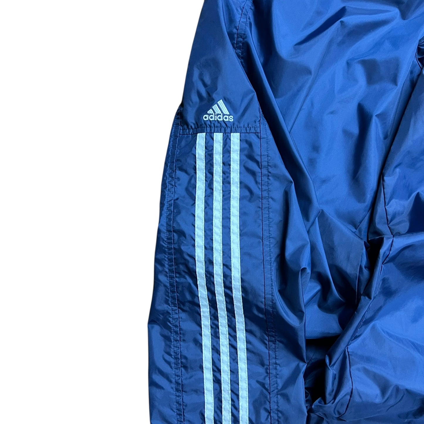 Adidas Navy Mesh Lined Track Pants - L