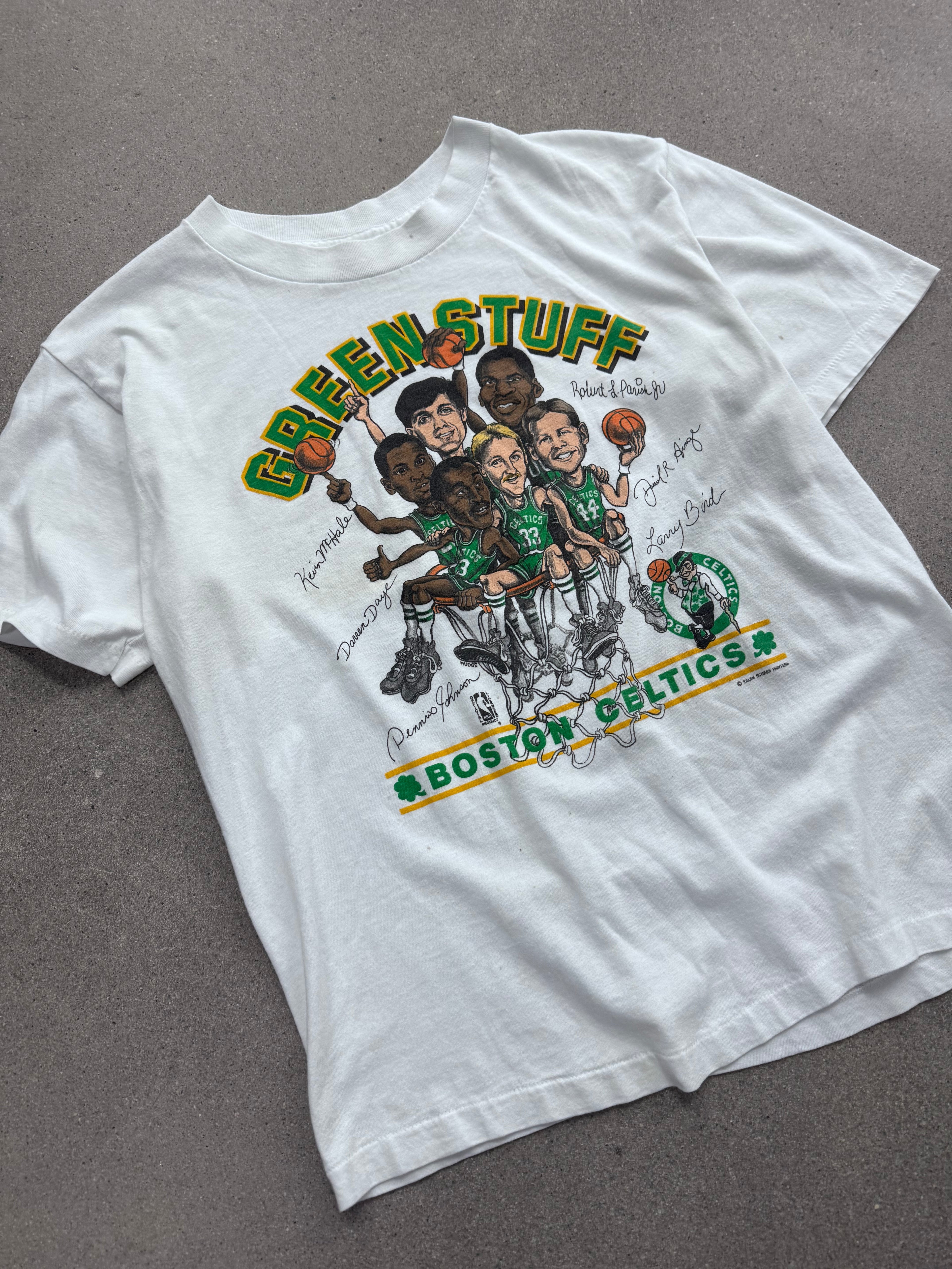 Salem Sportswear Boston Celtics Green Stuff NBA T-Shirt - M