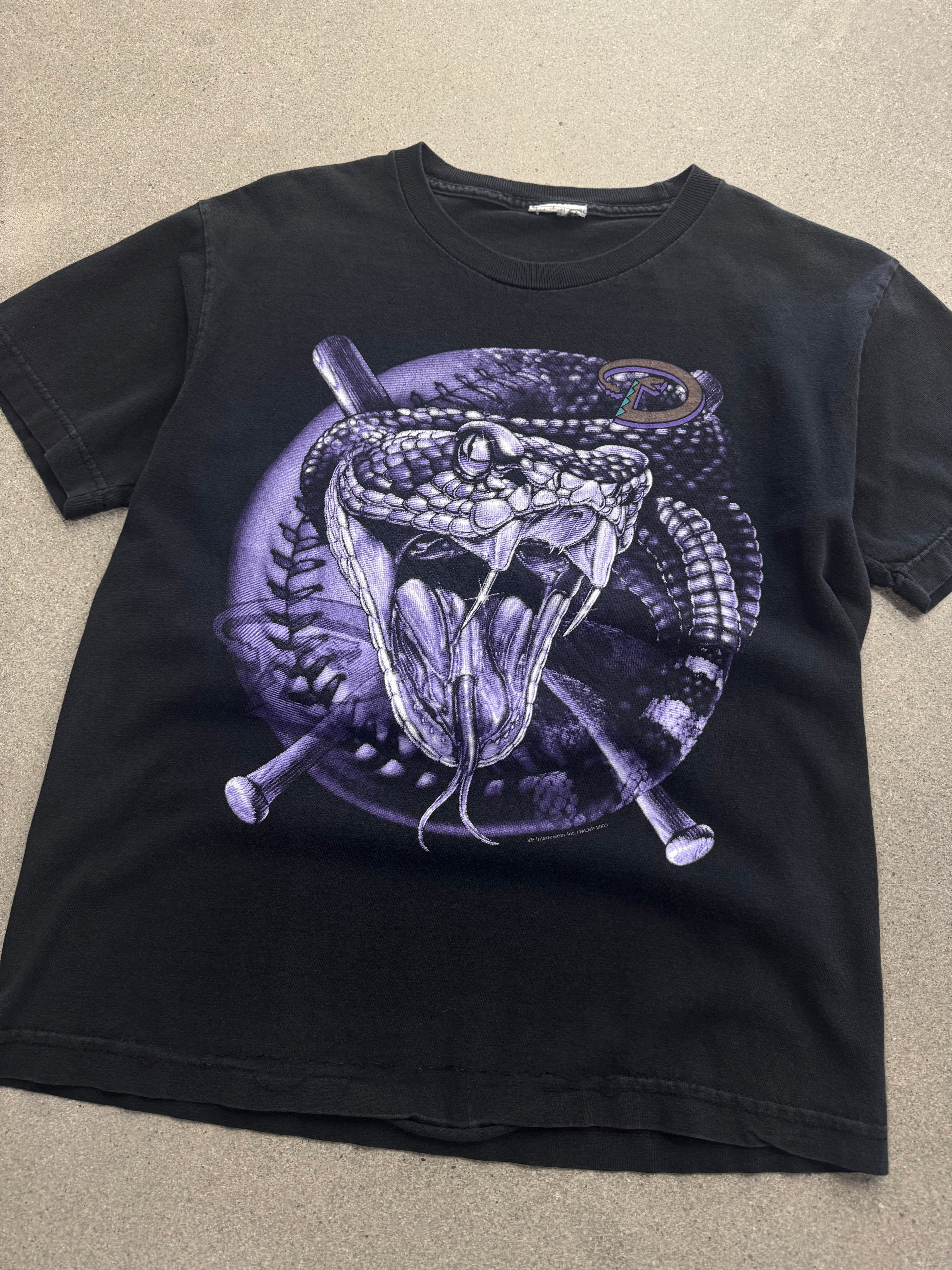 2005 Arizona Diamondbacks MLB Klapperschlangen-T-Shirt – S