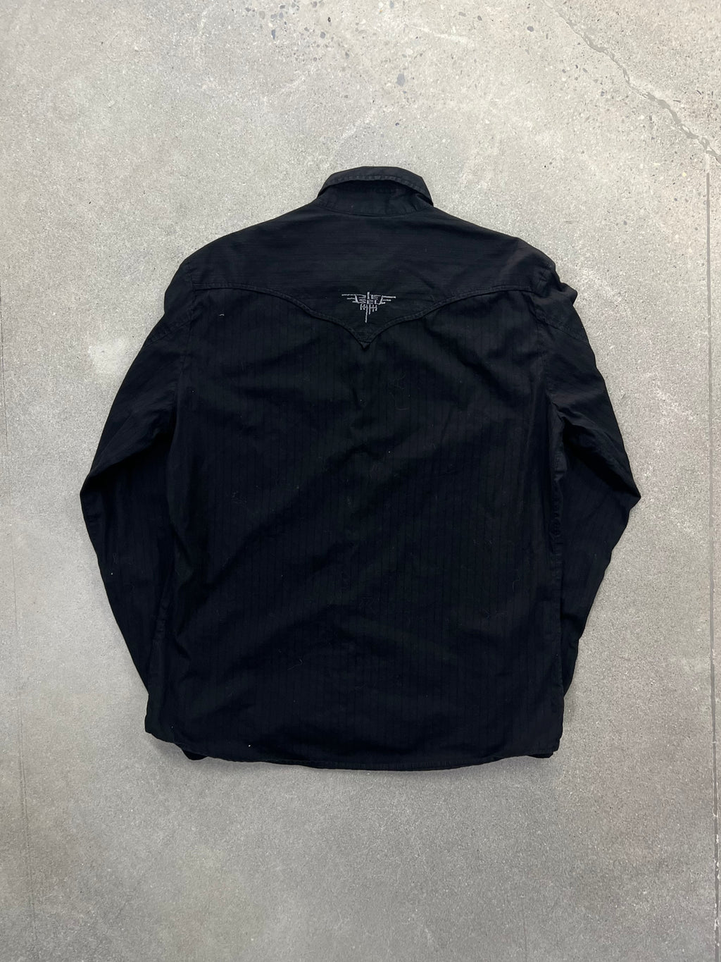 Diesel Pearl Snap Button-Up Shirt - XL
