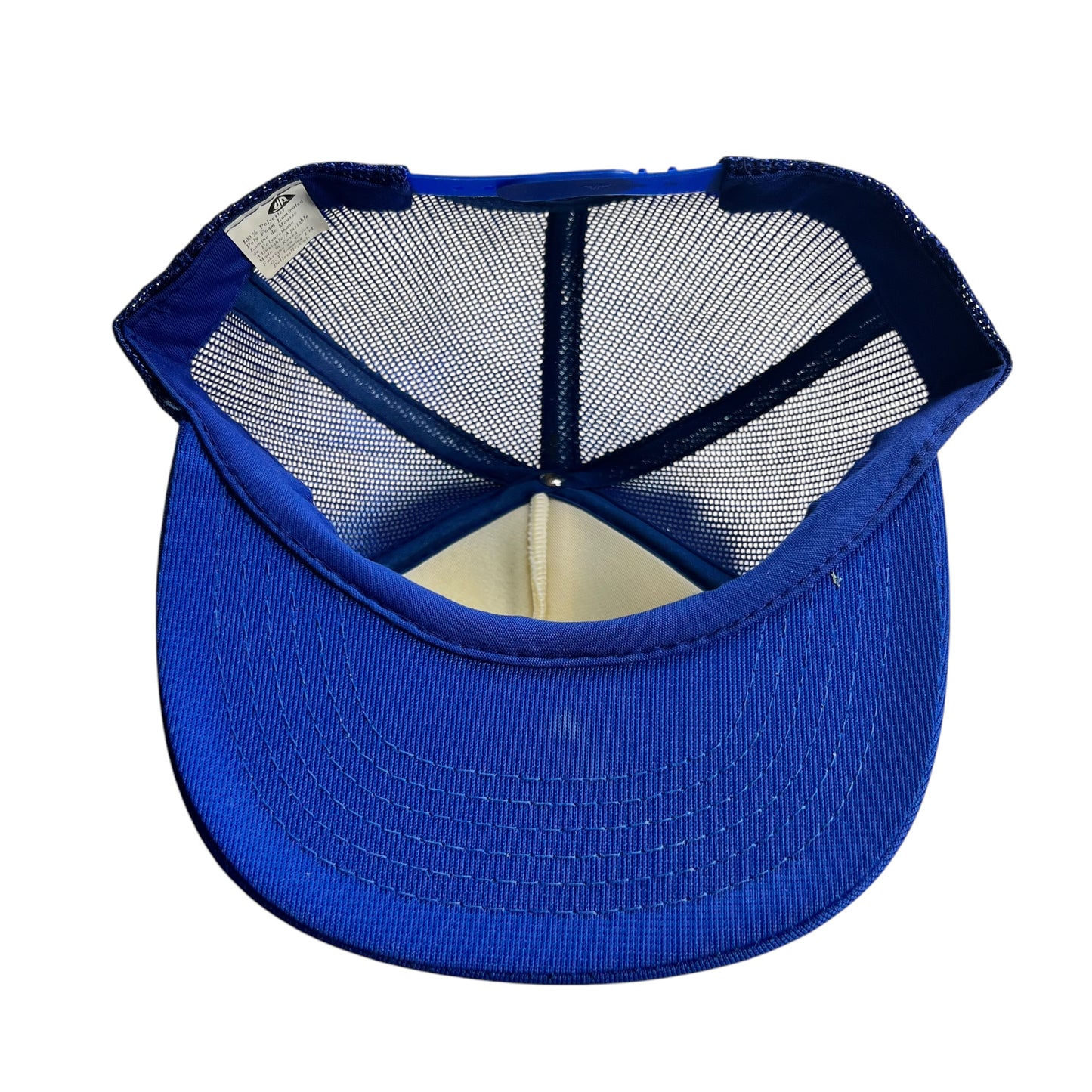Blue & White Sasagiu Rapids Fishing Trucker Hat