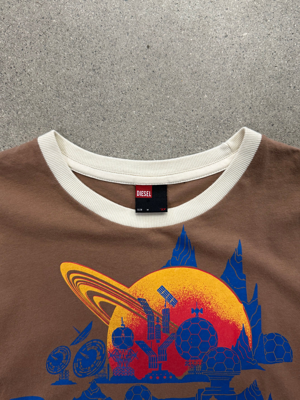 Diesel El Futuro Ringer T-Shirt - M