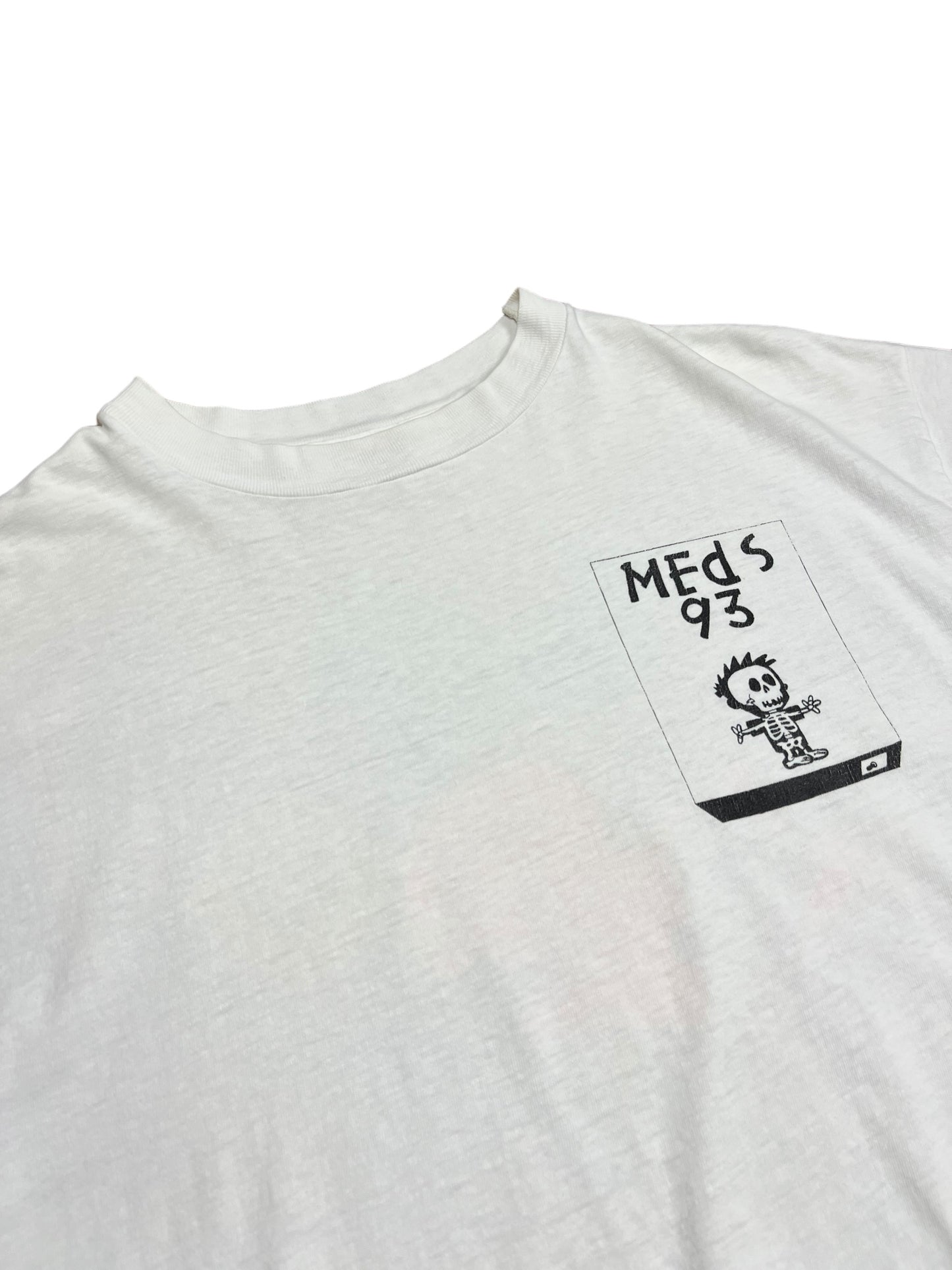 1993 Calvin And Hobbes Western Meds T-shirt - XL