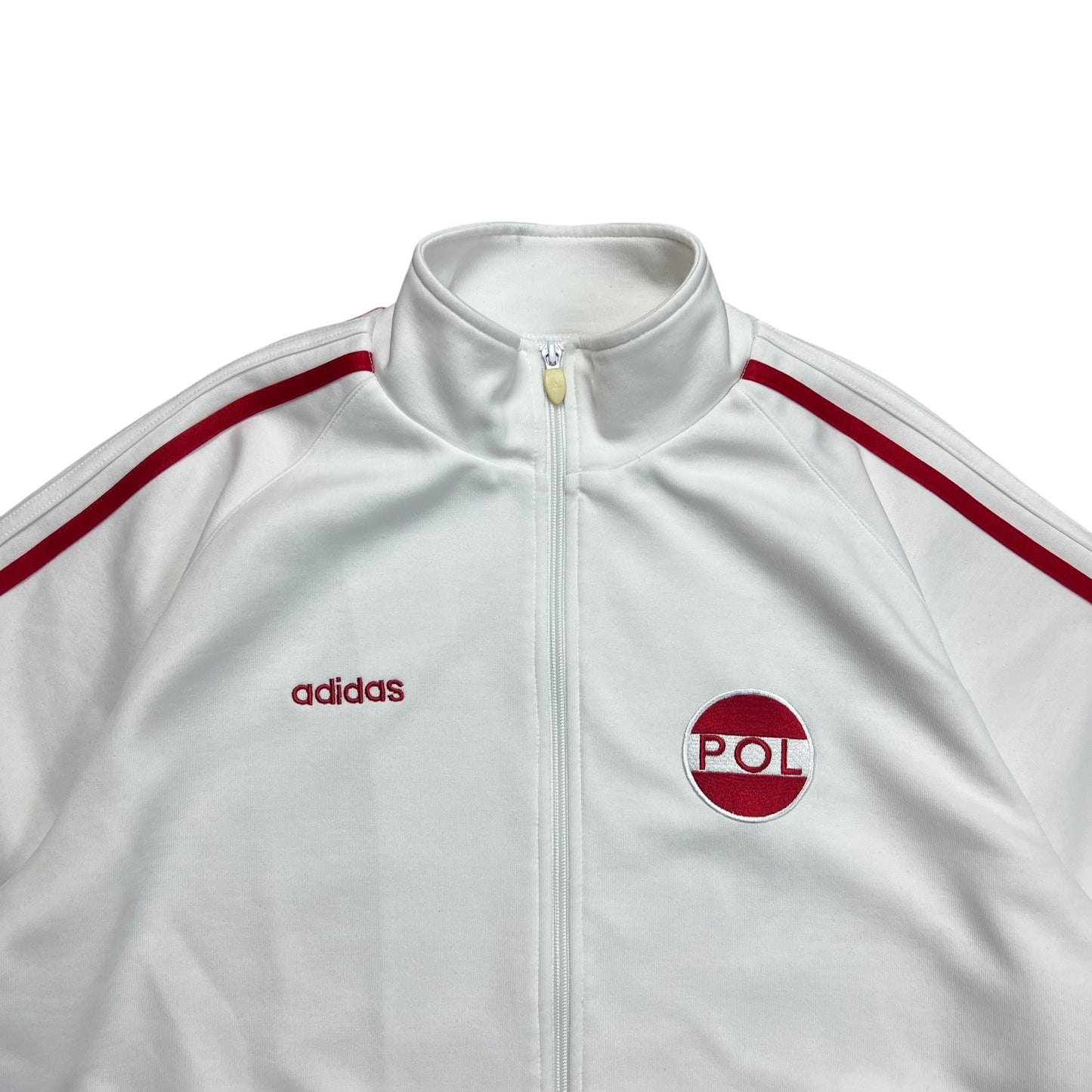 Adidas Poland White Track Jacket - L