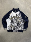 Mark Ecko Unltd. Baggy Full-Zip City Sweatshirt - L