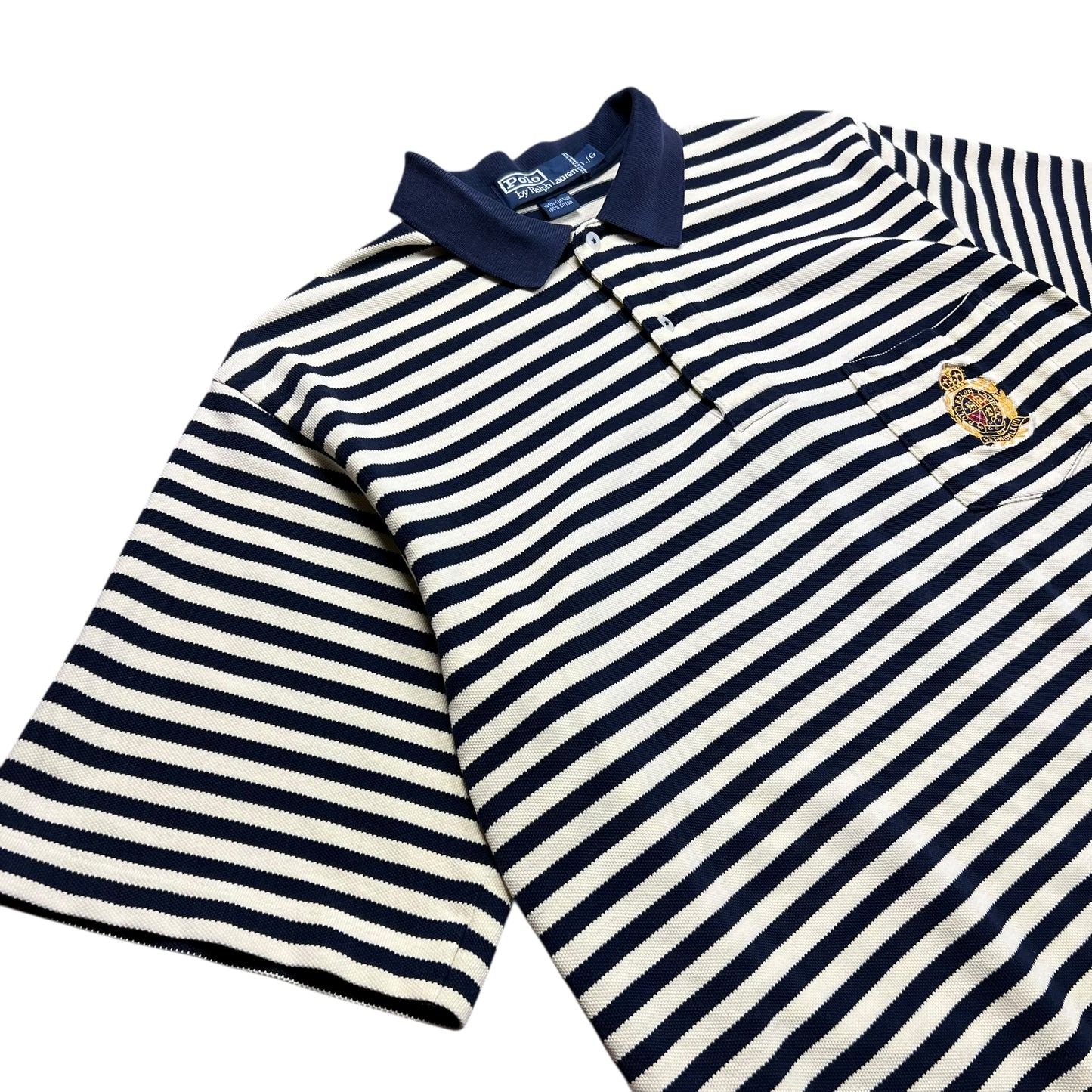 Polo Ralph Lauren Embroidered Crest Polo Shirt - L
