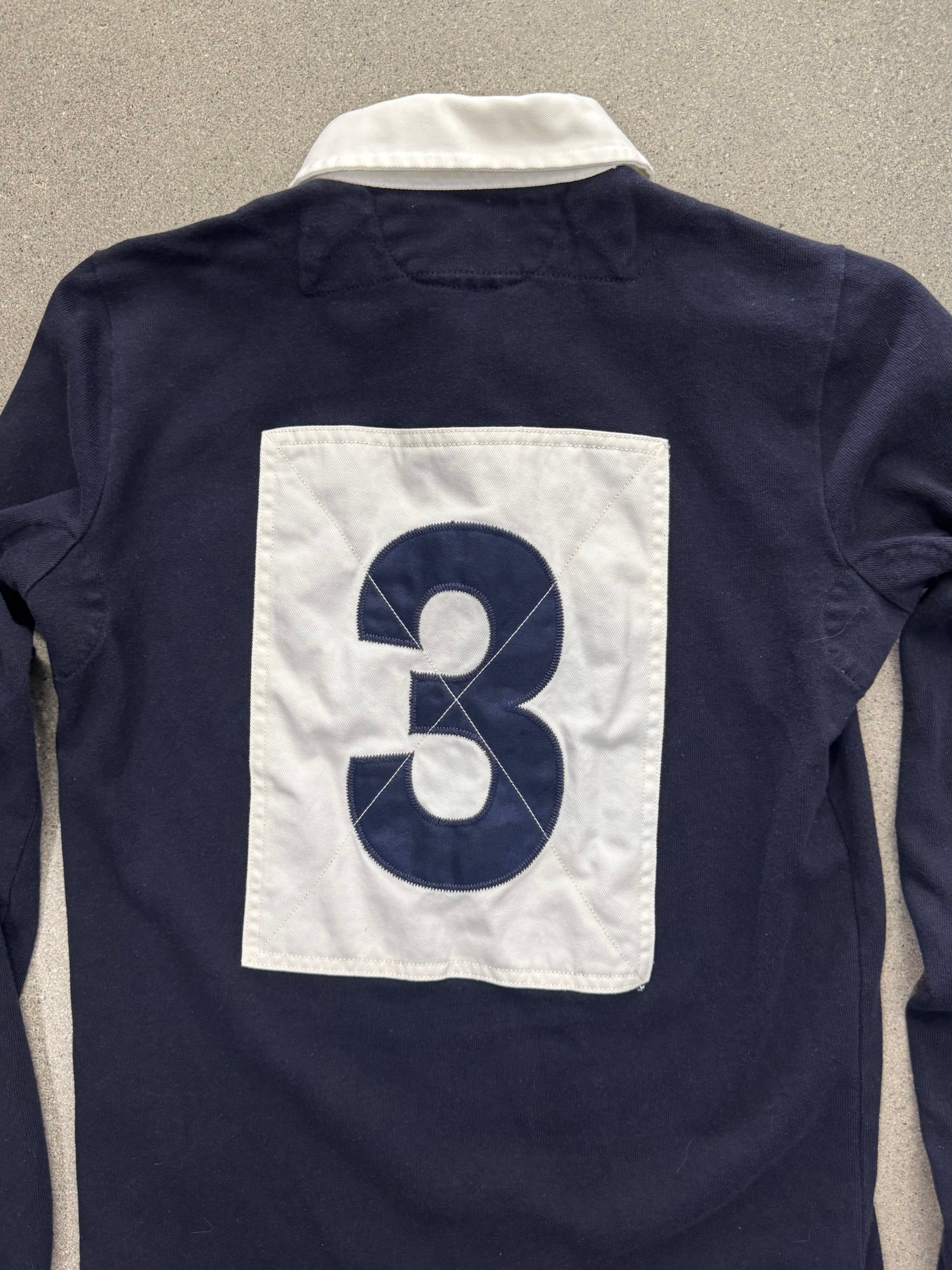 Ralph Lauren Collegiate Crest Rugby Shirt - S