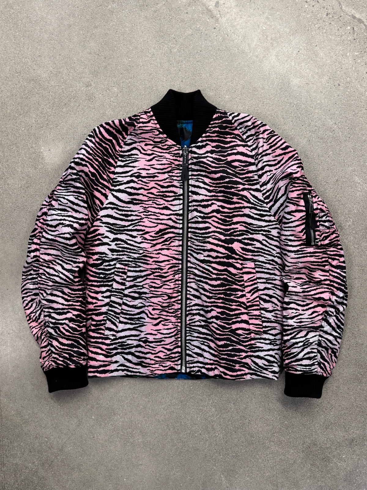 Kenzo x H&M Reversible Zebra Print Bomber Jacket - S
