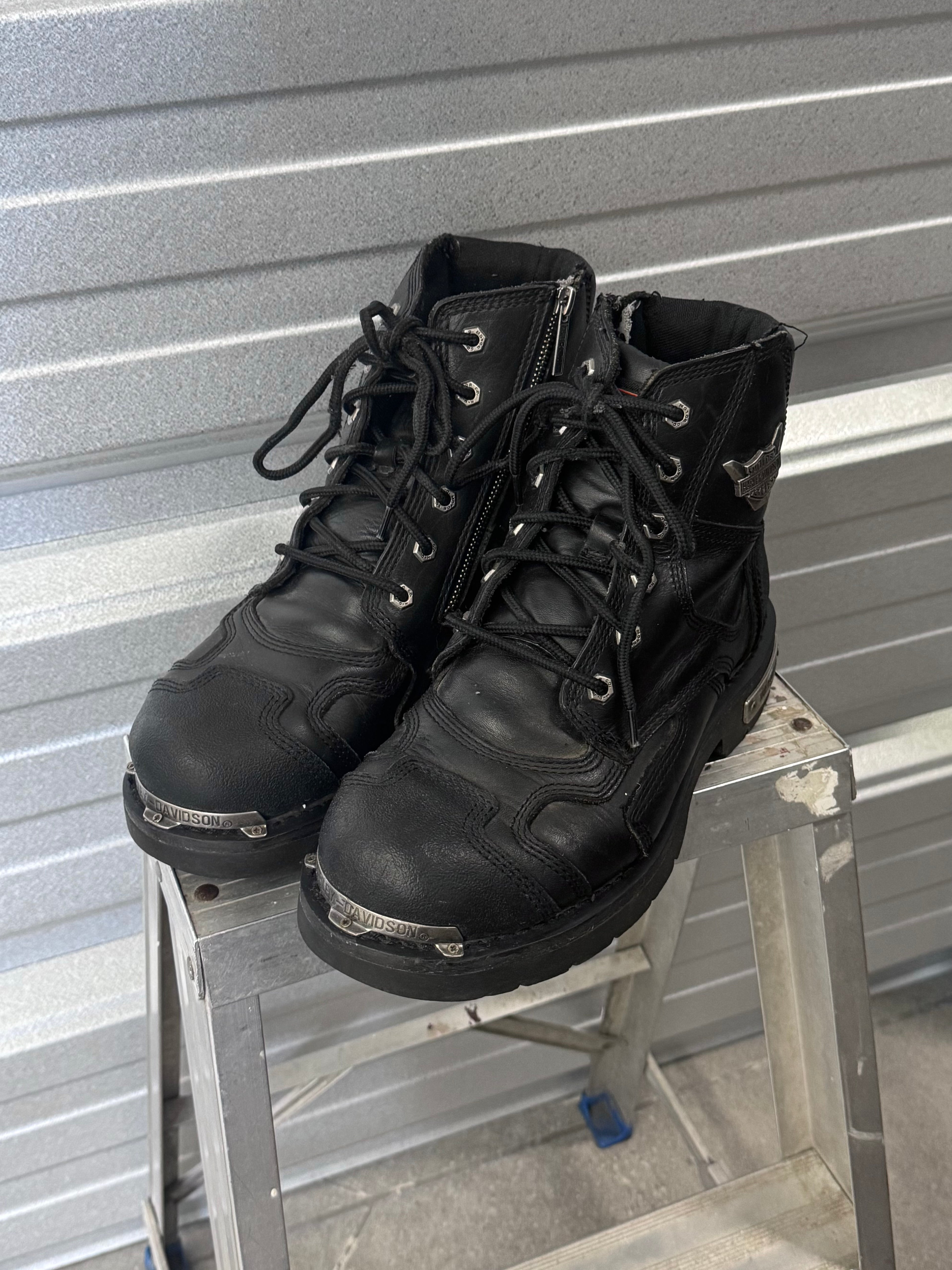 Harley-Davidson Stealth Motorcycle Riding Boots - 10.5
