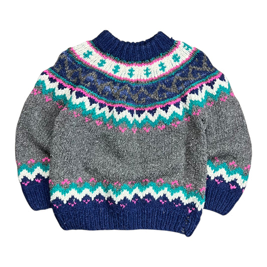 Nuca Huasi Hand Knit Wool Sweater - M