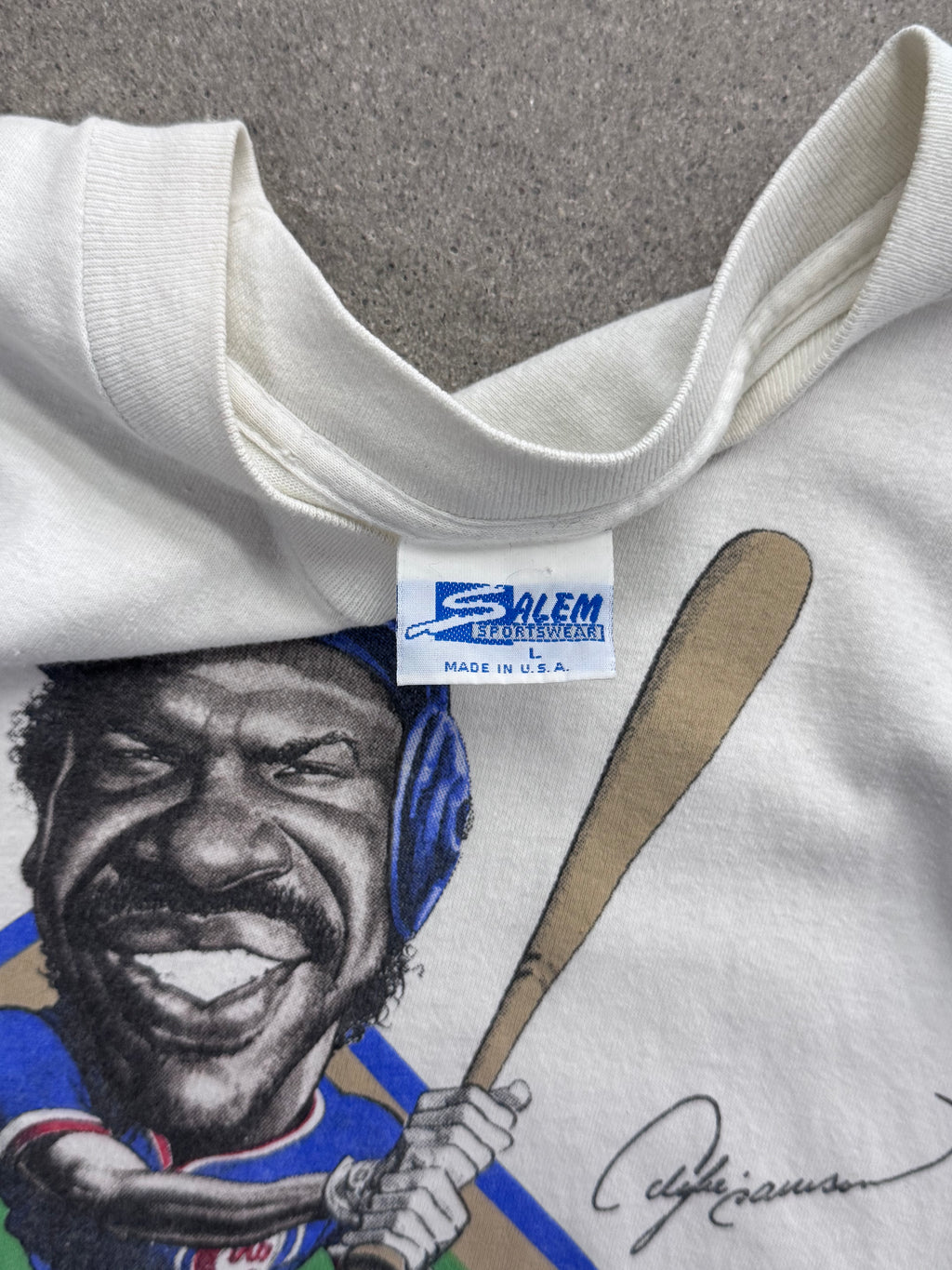 1988 Salem Sportswear Andre Dawson Chicago Cubs MLB T-Shirt - L