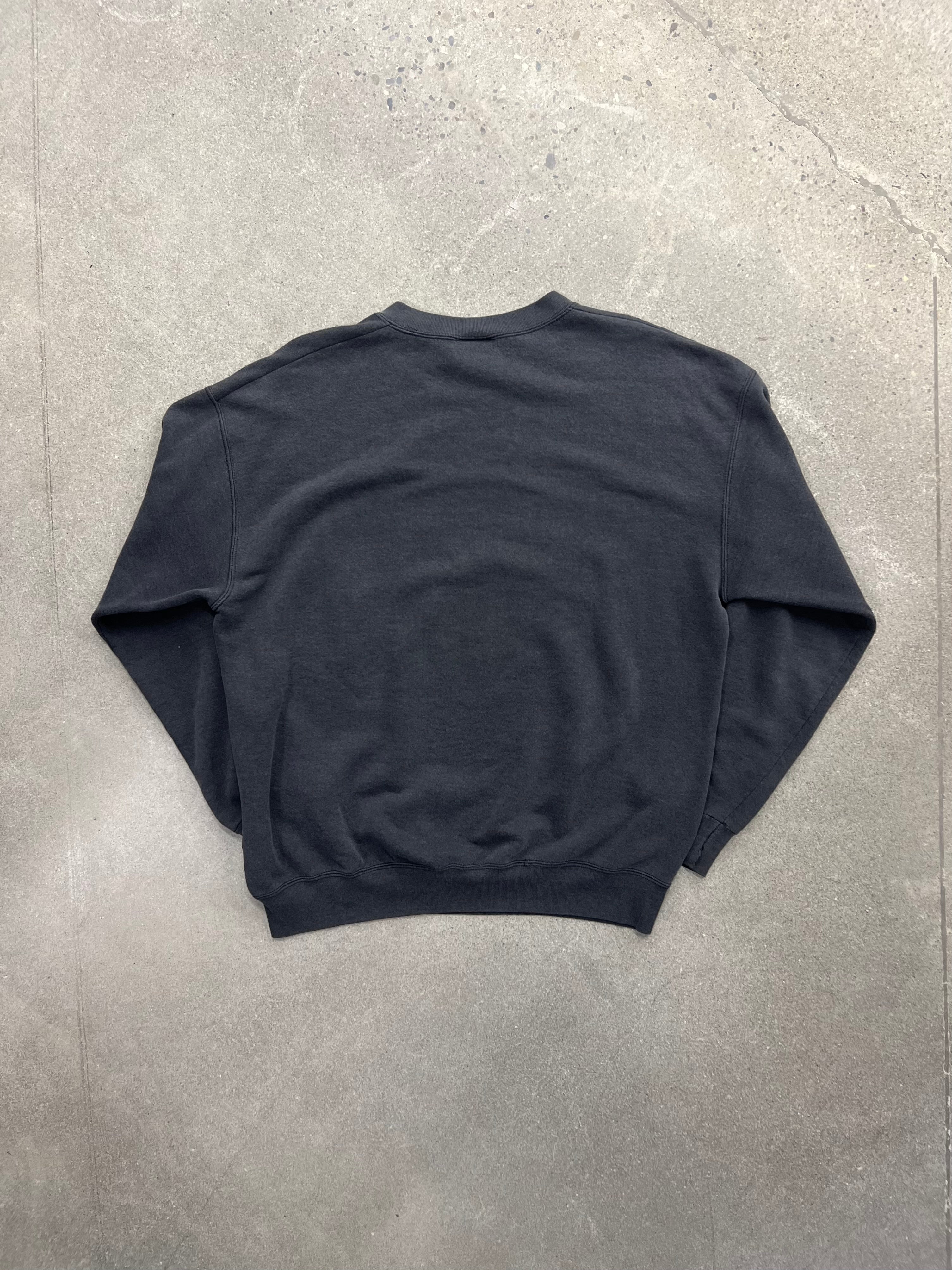 Faded Oakland Raiders NFL Crewneck Sweatshirt - L