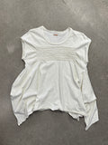 Kapital Jersey Knit Border Tuck Tent T-Shirt - S