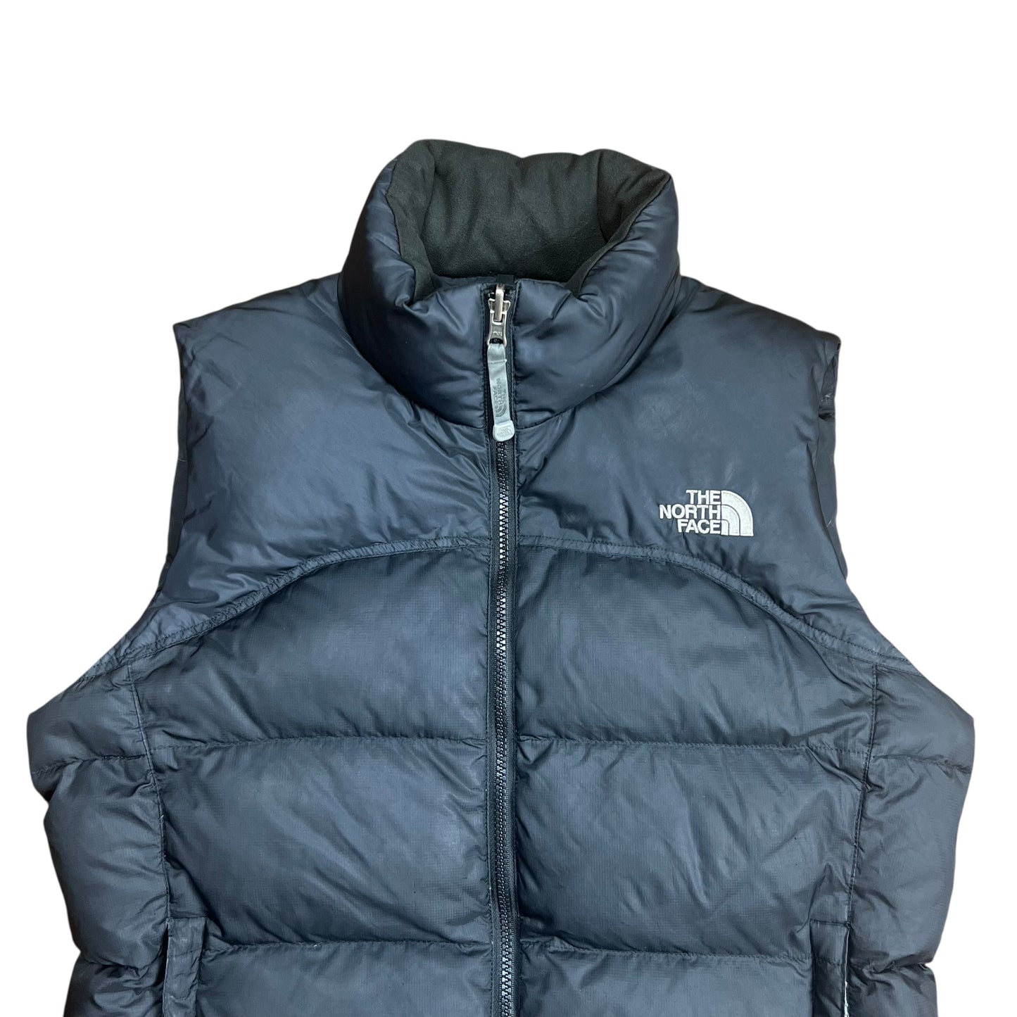 The North Face 700 Series Black Puffer Vest - S