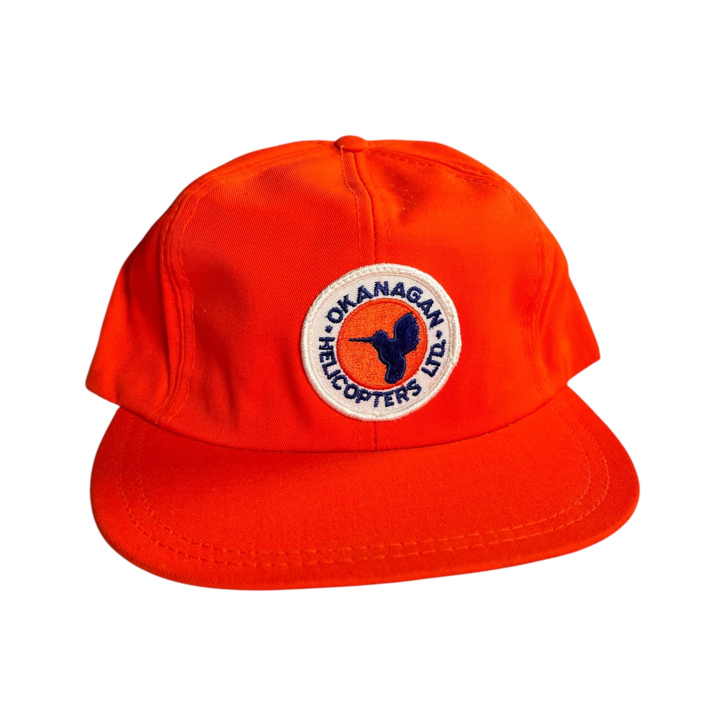 Orange Okanagan Helicopters Ltd Hat