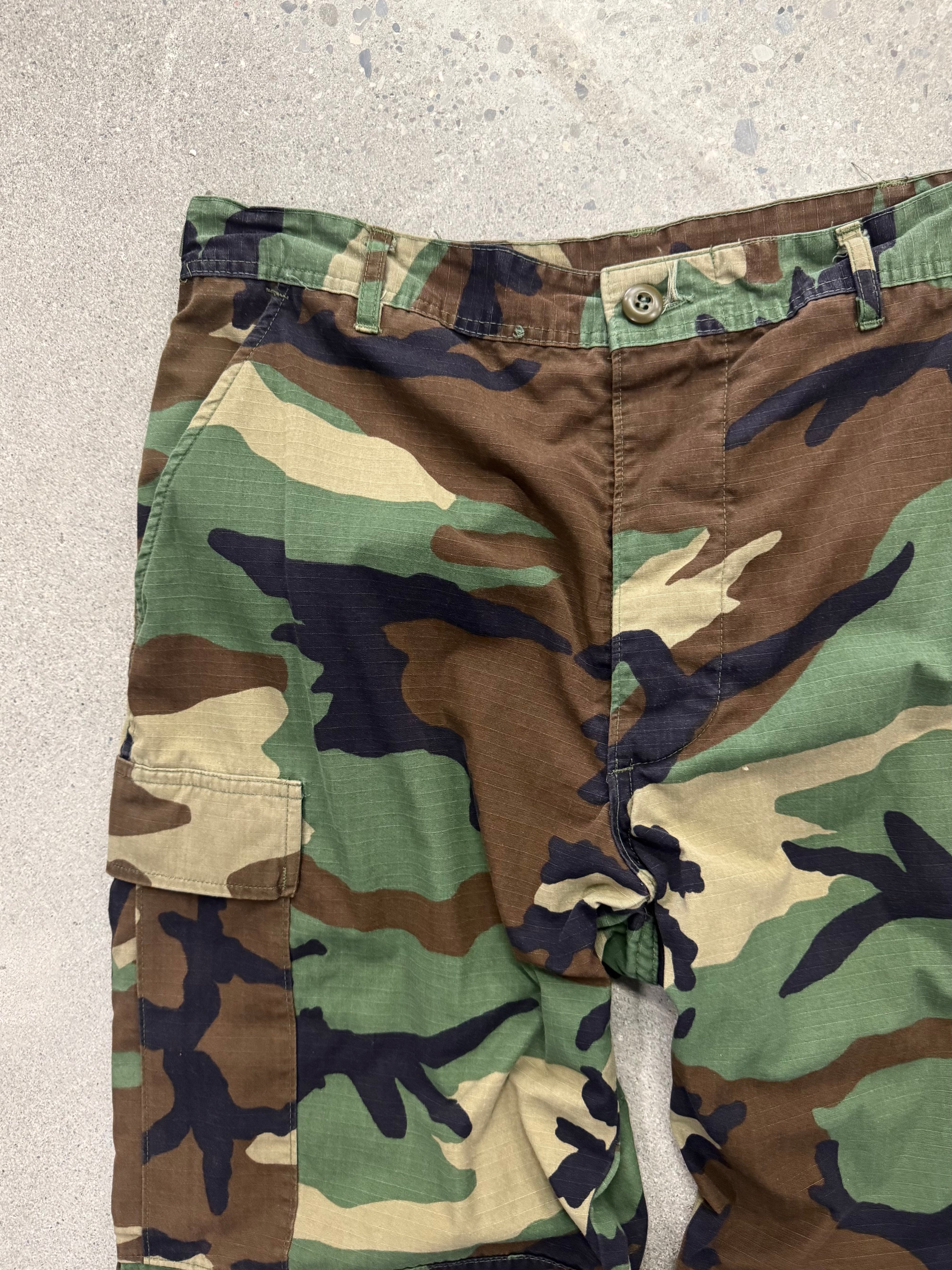 Woodland Camo ARMY Capris - 34”