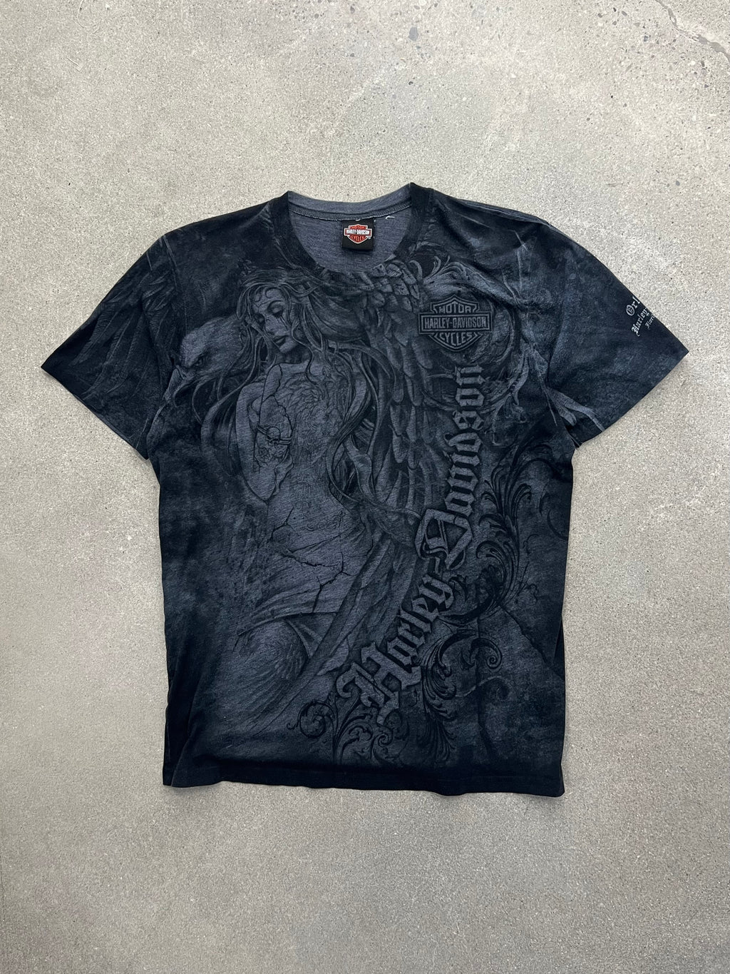 Harley-Davidson Gothic Angel T-Shirt - XL