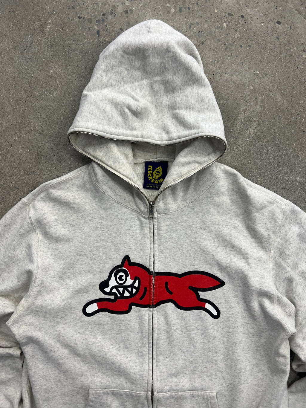 Ice Cream x Billionaire Boys Club Running Dog Zip Hoodie - L