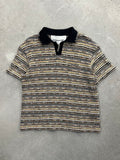 Anderson Bell Crea Boucle Collar Knit Shirt - L