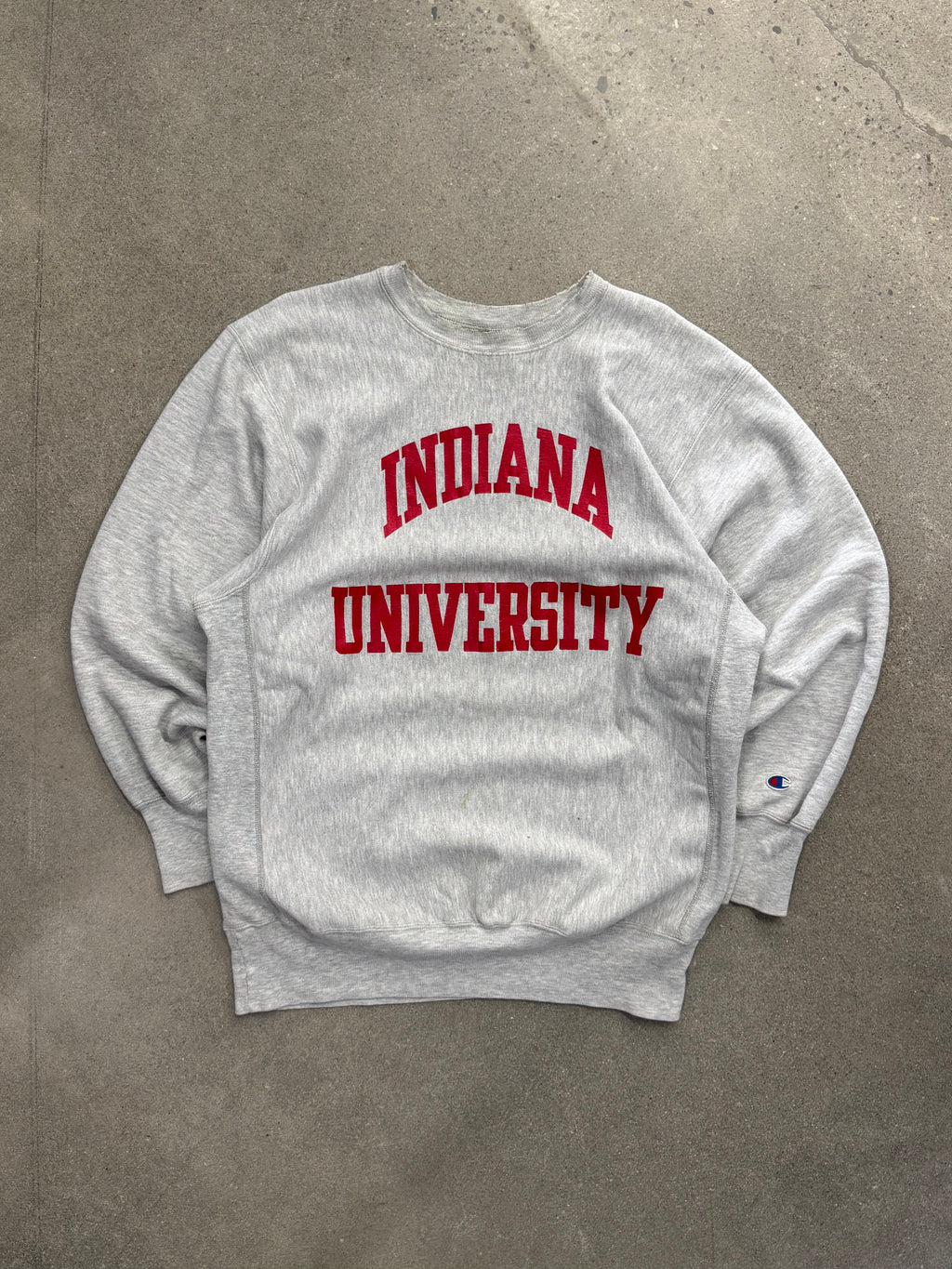 Champion Reverse Weave Indiana University Collegiate Crewneck Sweatshirt - XL