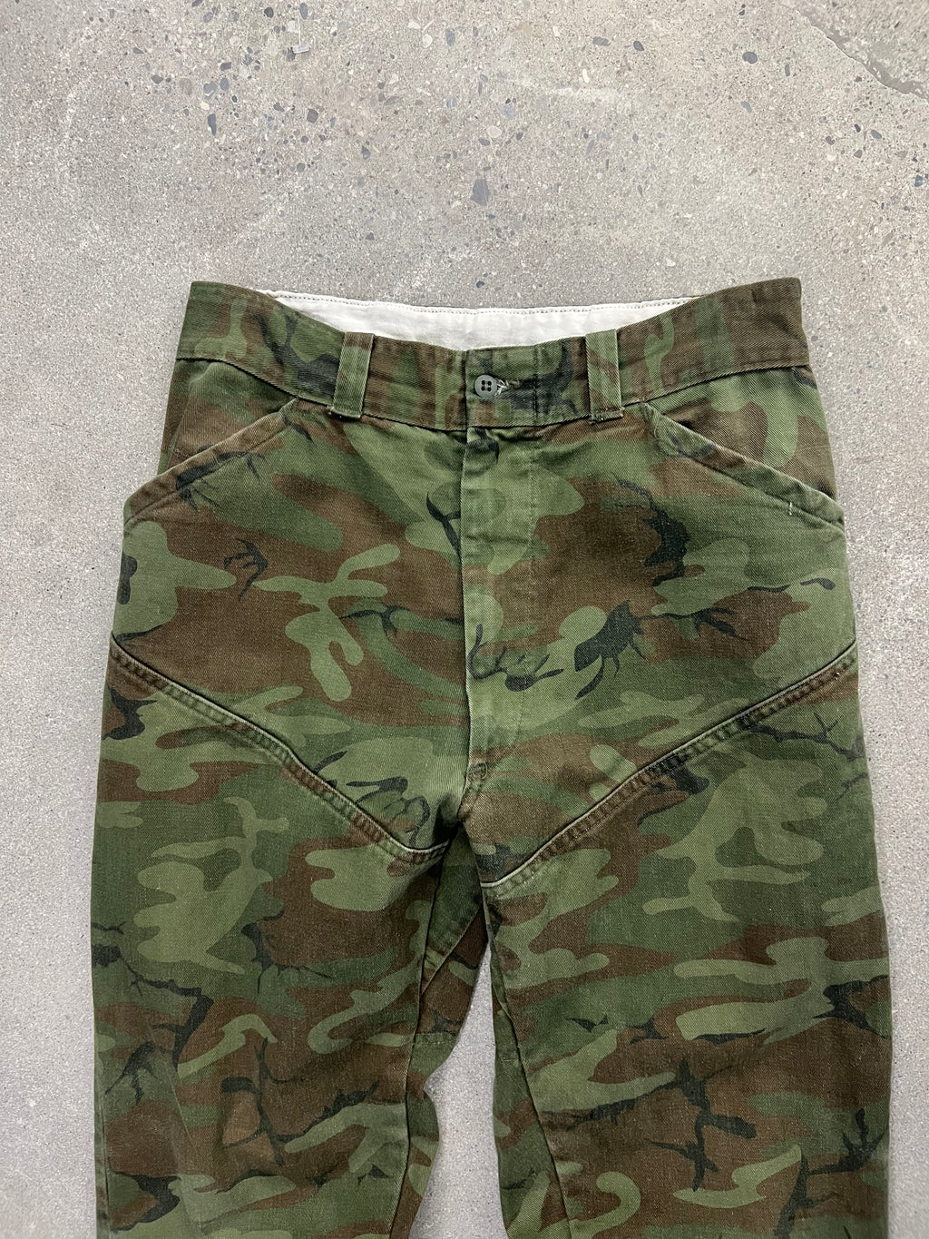 Sears By Ted Williams Double Knee Camo Pants - 32”