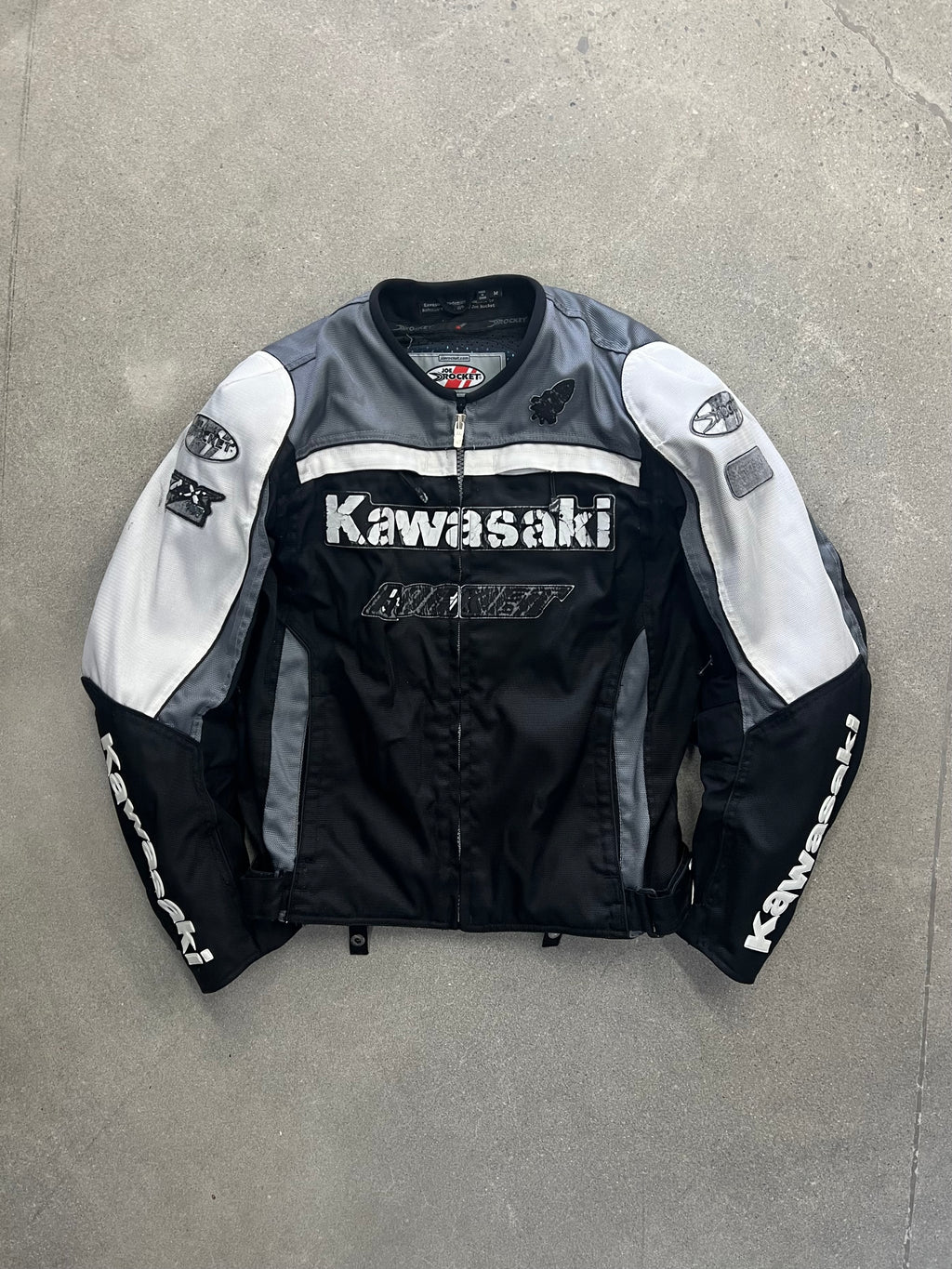 Kawasaki Joe Rocket Racing Motorcycle Jacket - M