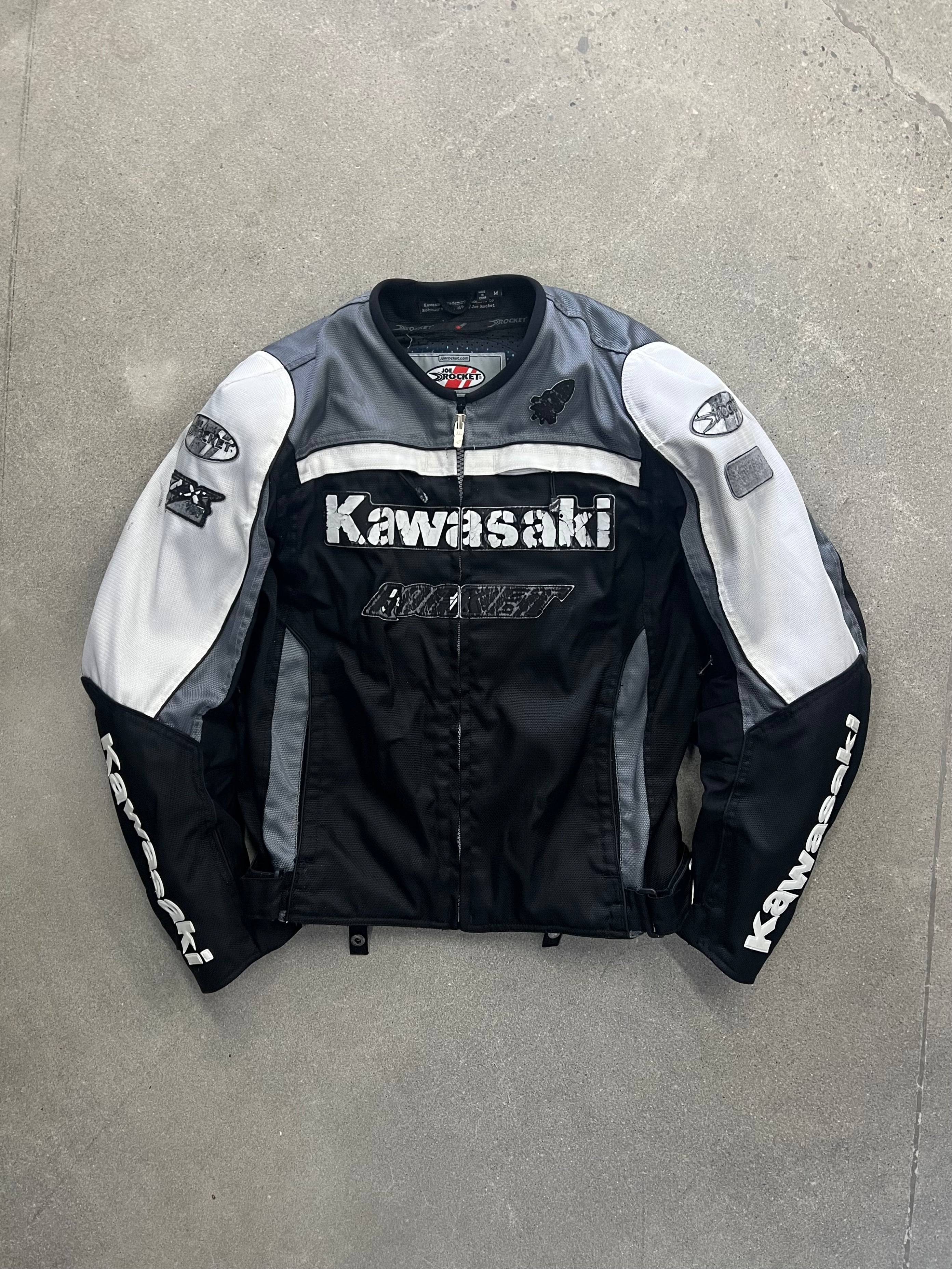 Kawasaki Joe Rocket Racing Motorcycle Jacket - M
