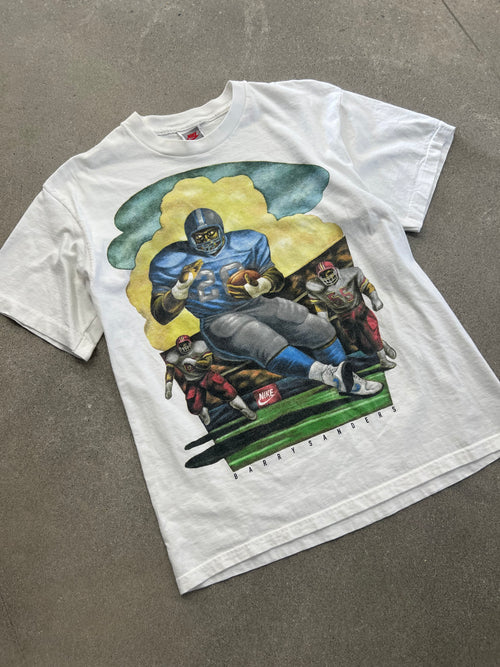 Nike Barry Sanders Football T-Shirt - M