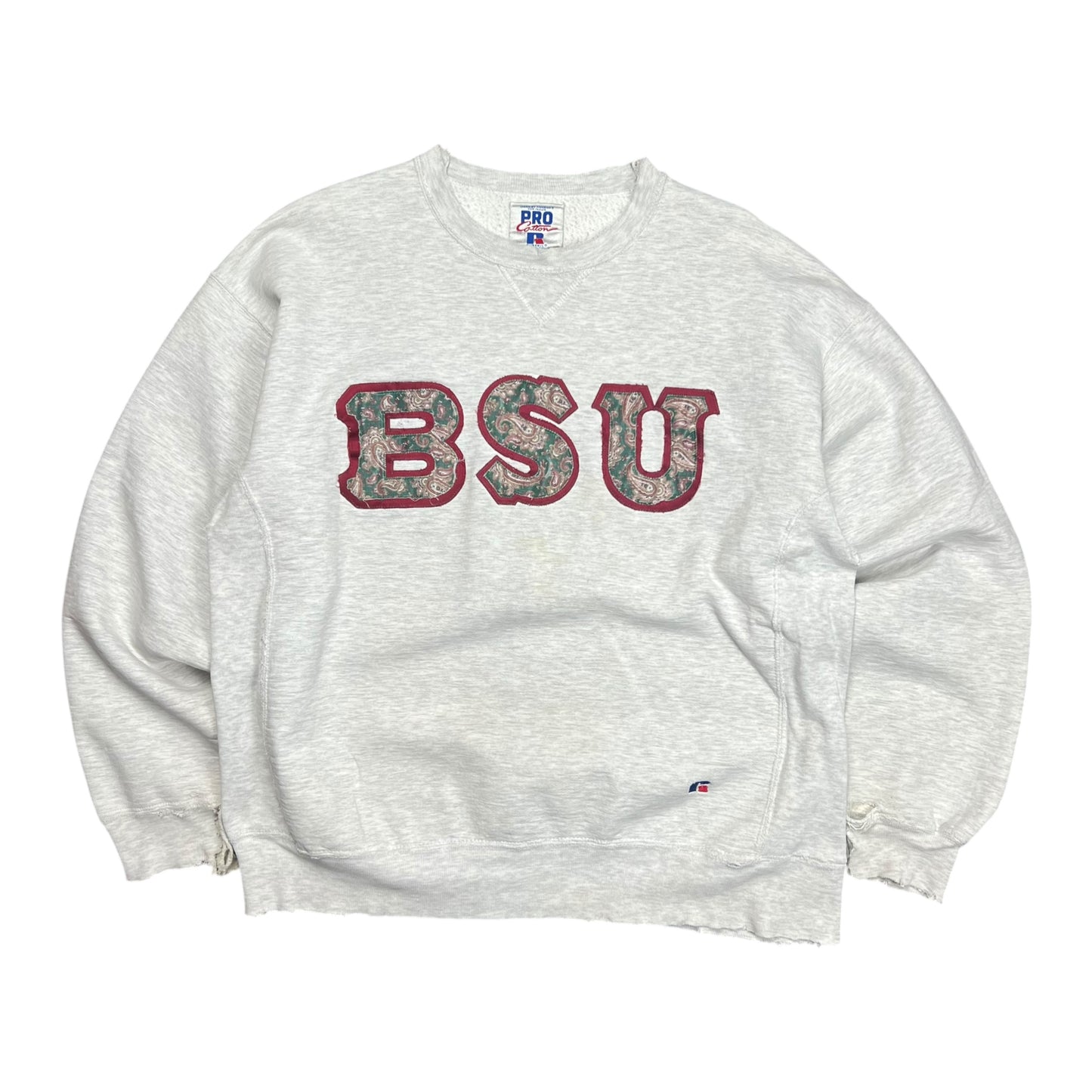 Russell BSU Heavyweight Collegiate Crewneck - L
