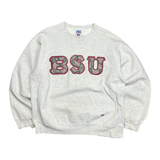Russell BSU Heavyweight Collegiate Crewneck - L