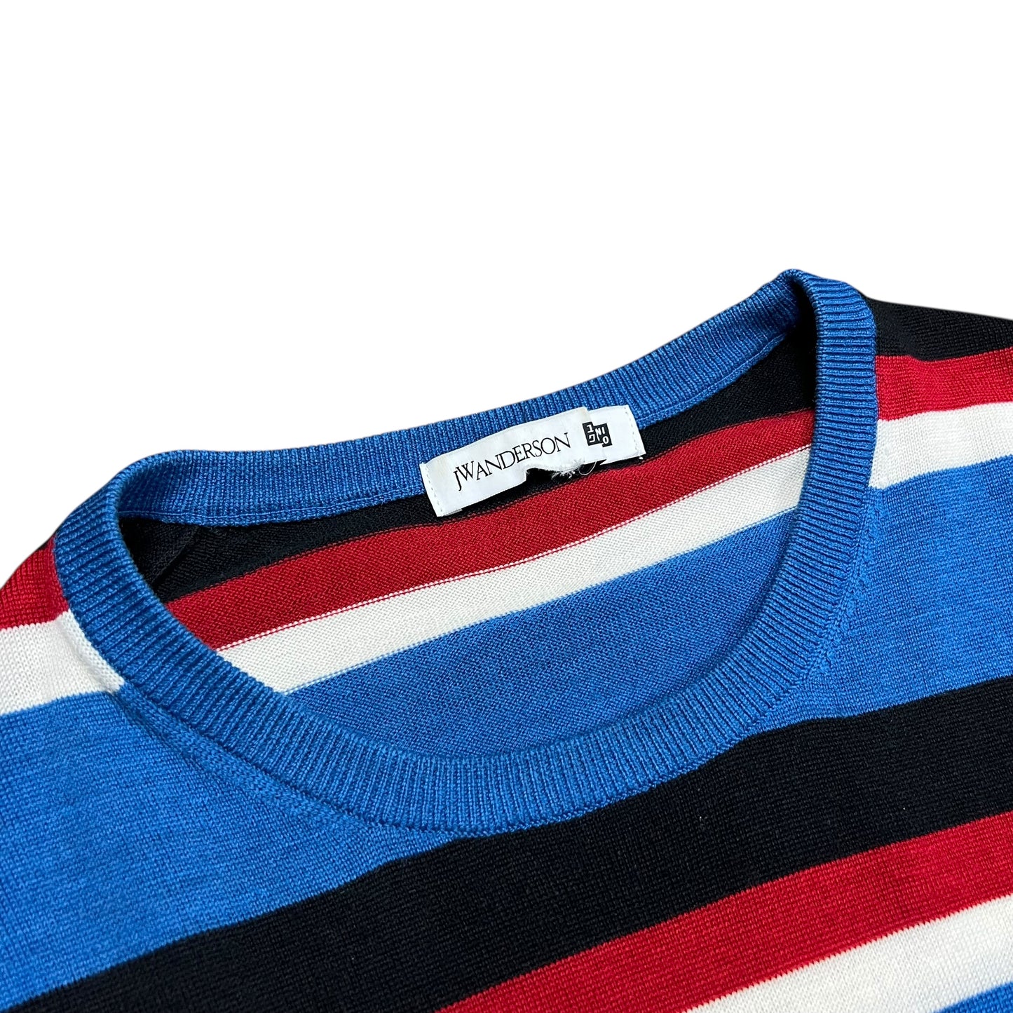 JW Anderson x Uniqlo Blue Striped Wool Sweatshirt- L