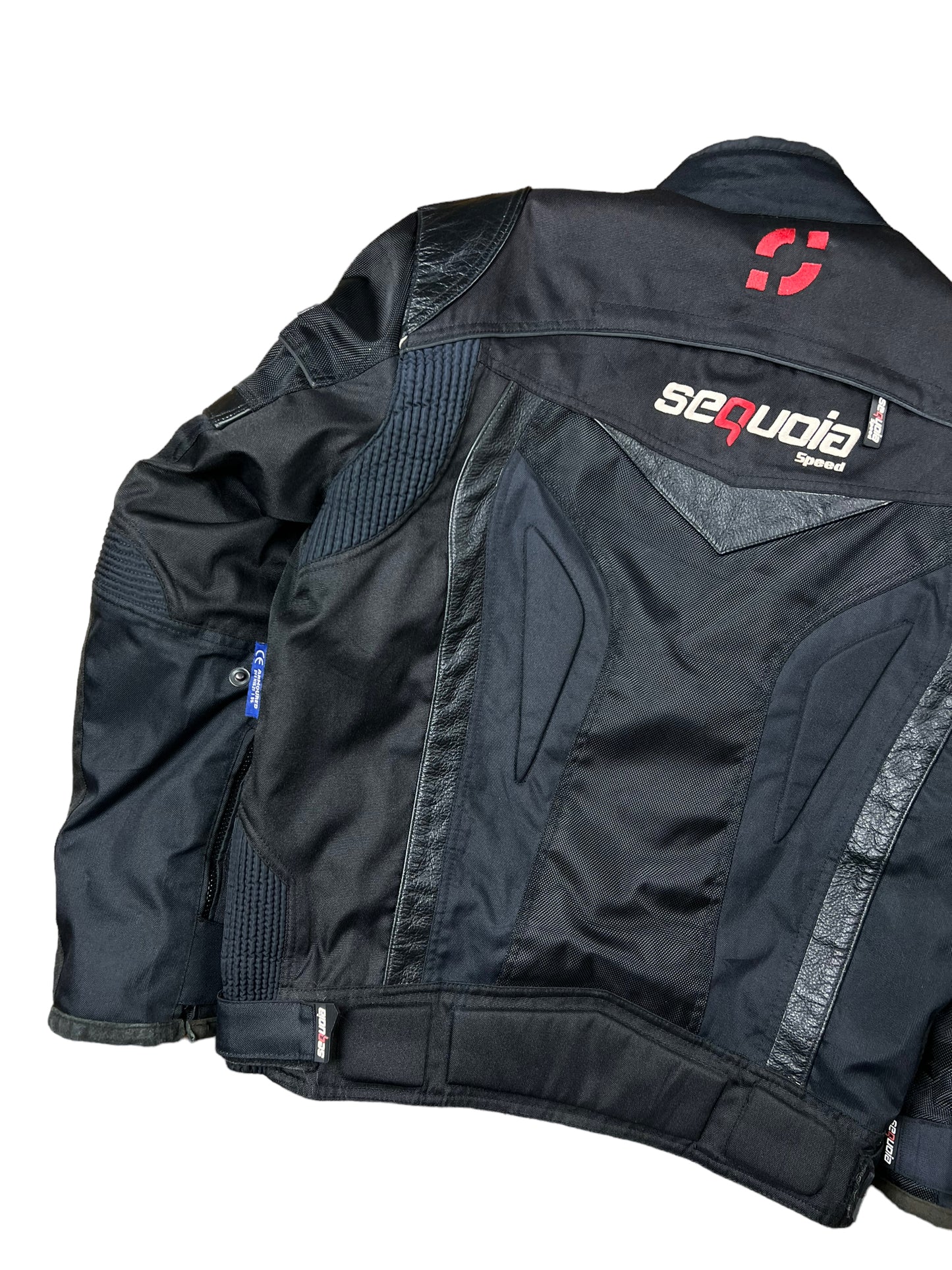 Black Sequola Motorcycle Jacket - M
