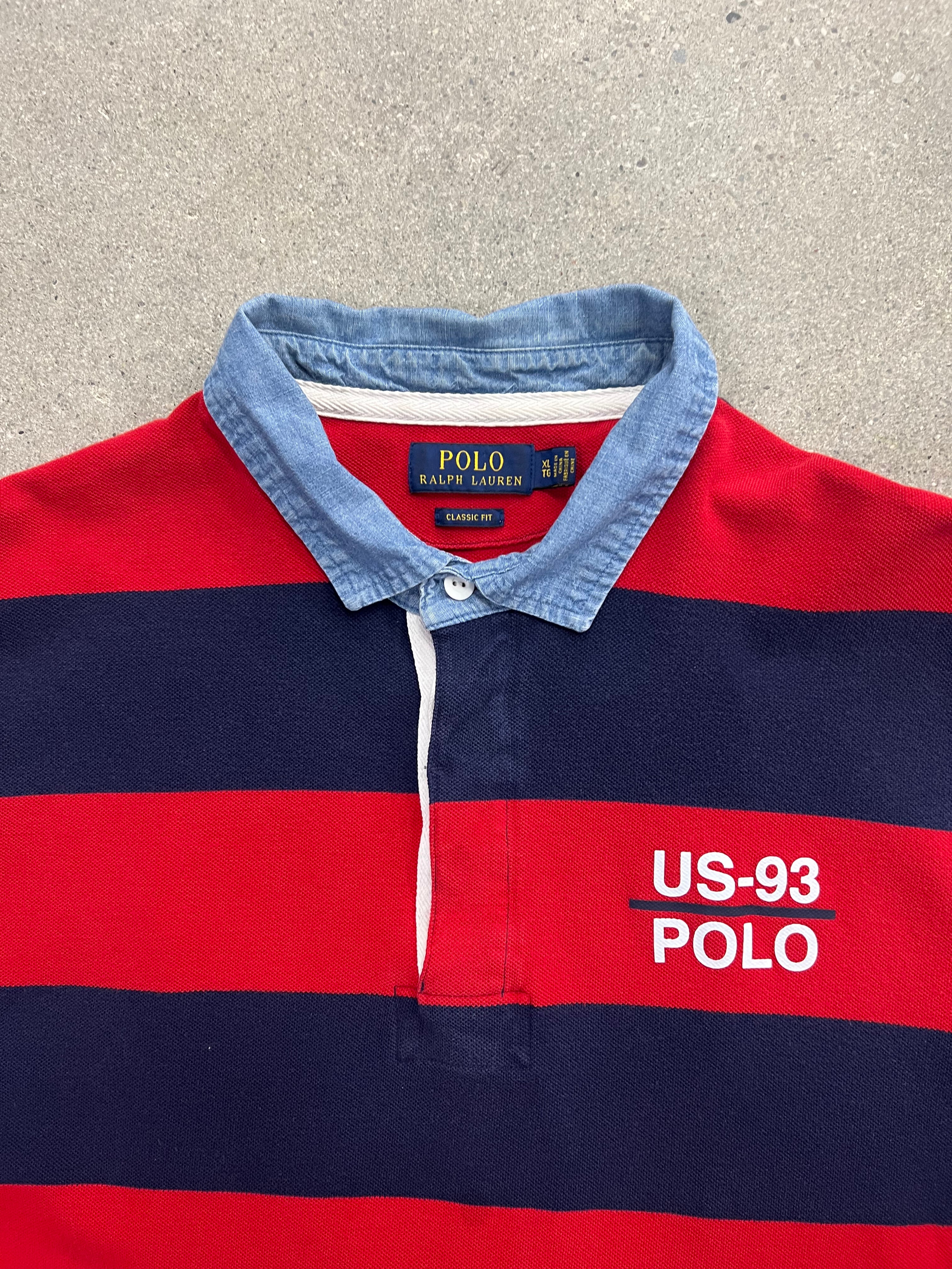 Polo Ralph Lauren CP US-93 Rugby Polo Shirt - L