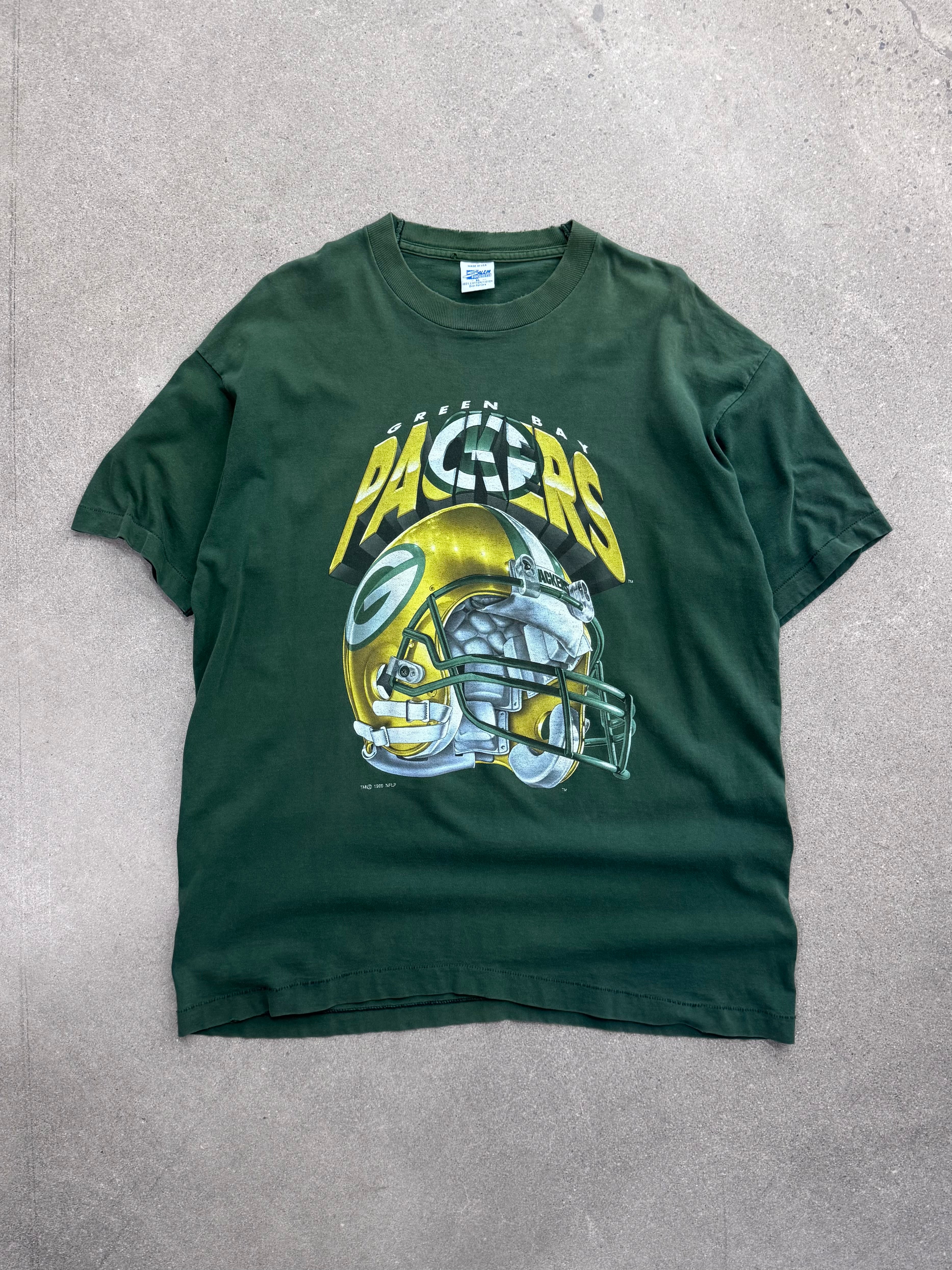 1995 Salem Sportswear Green Bay Packers 3D NFL T-Shirt - XXL