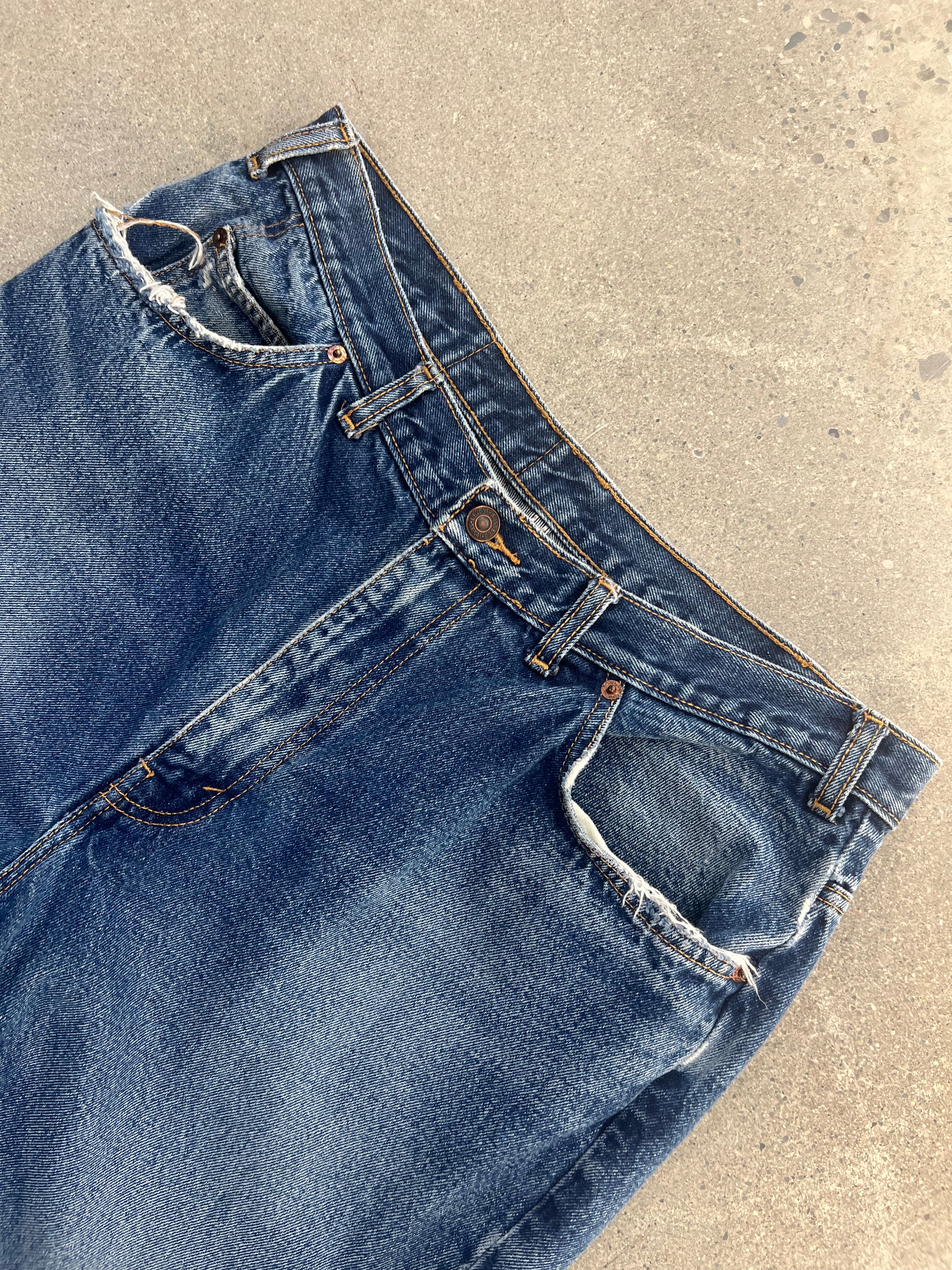 Faded Levi’s Orange Tab Jeans - 35”