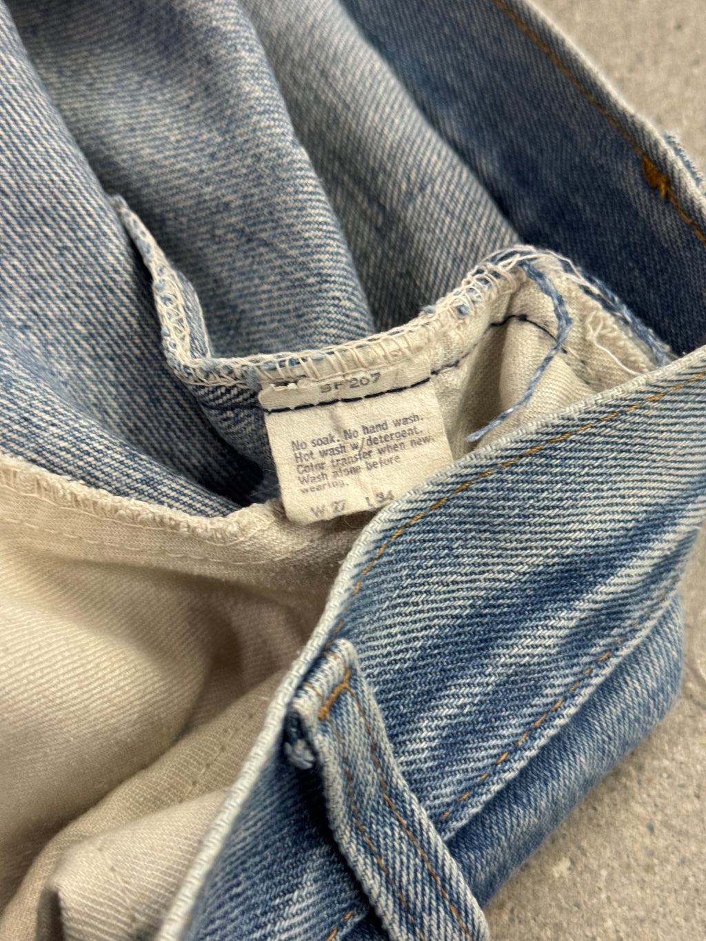 Faded Levi’s Orange Tab Flare Jeans - 26”