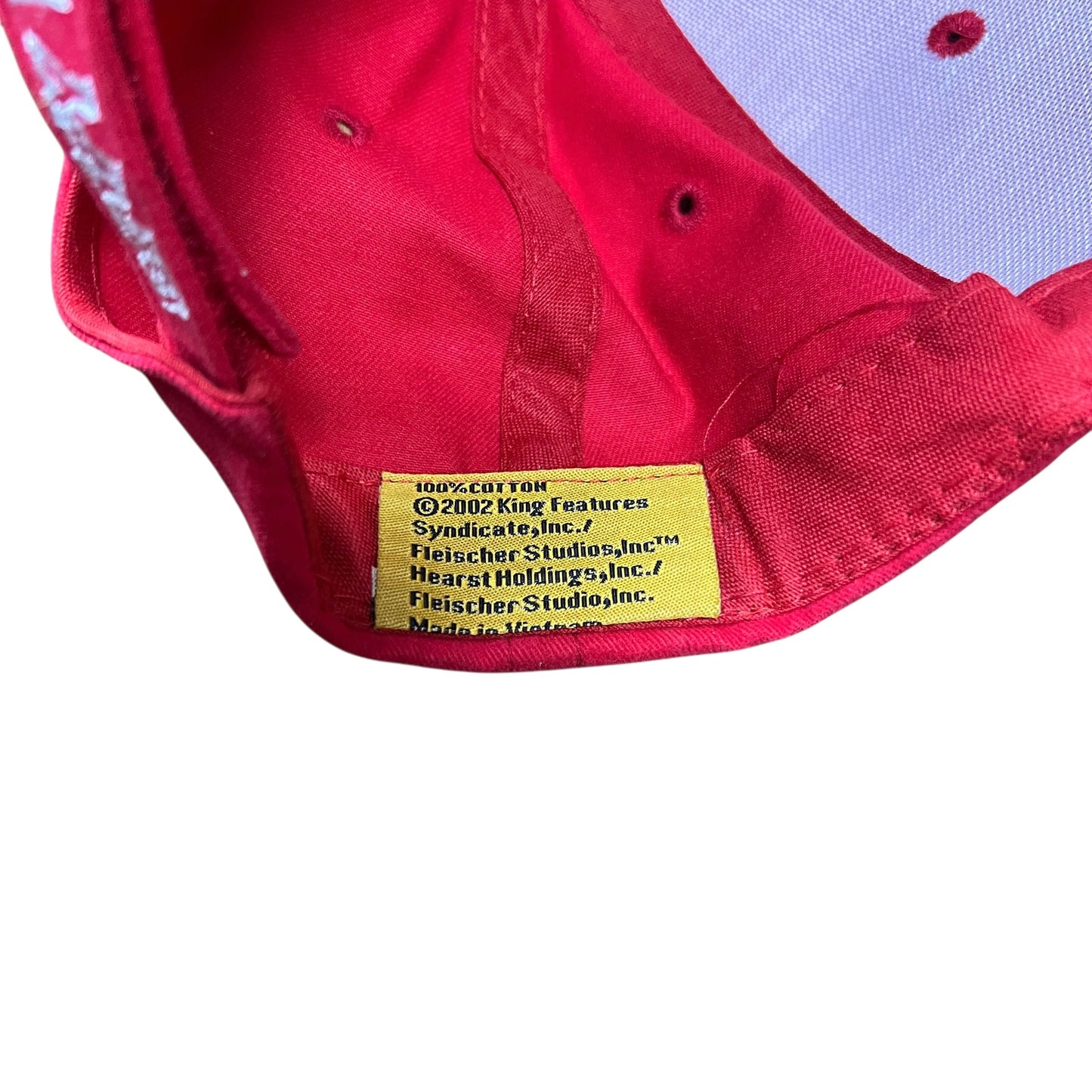 2002 Red Betty Boop Biker Cap - OS