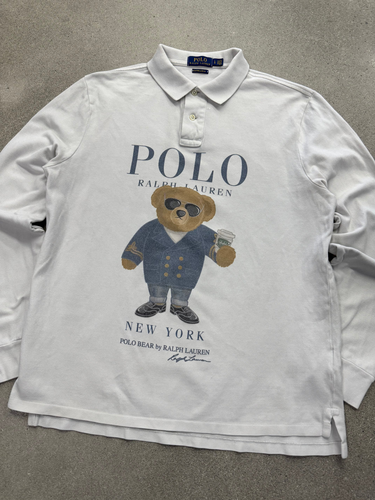 Polo Ralph Lauren New York Polo Bear Long-Sleeve Shirt - L