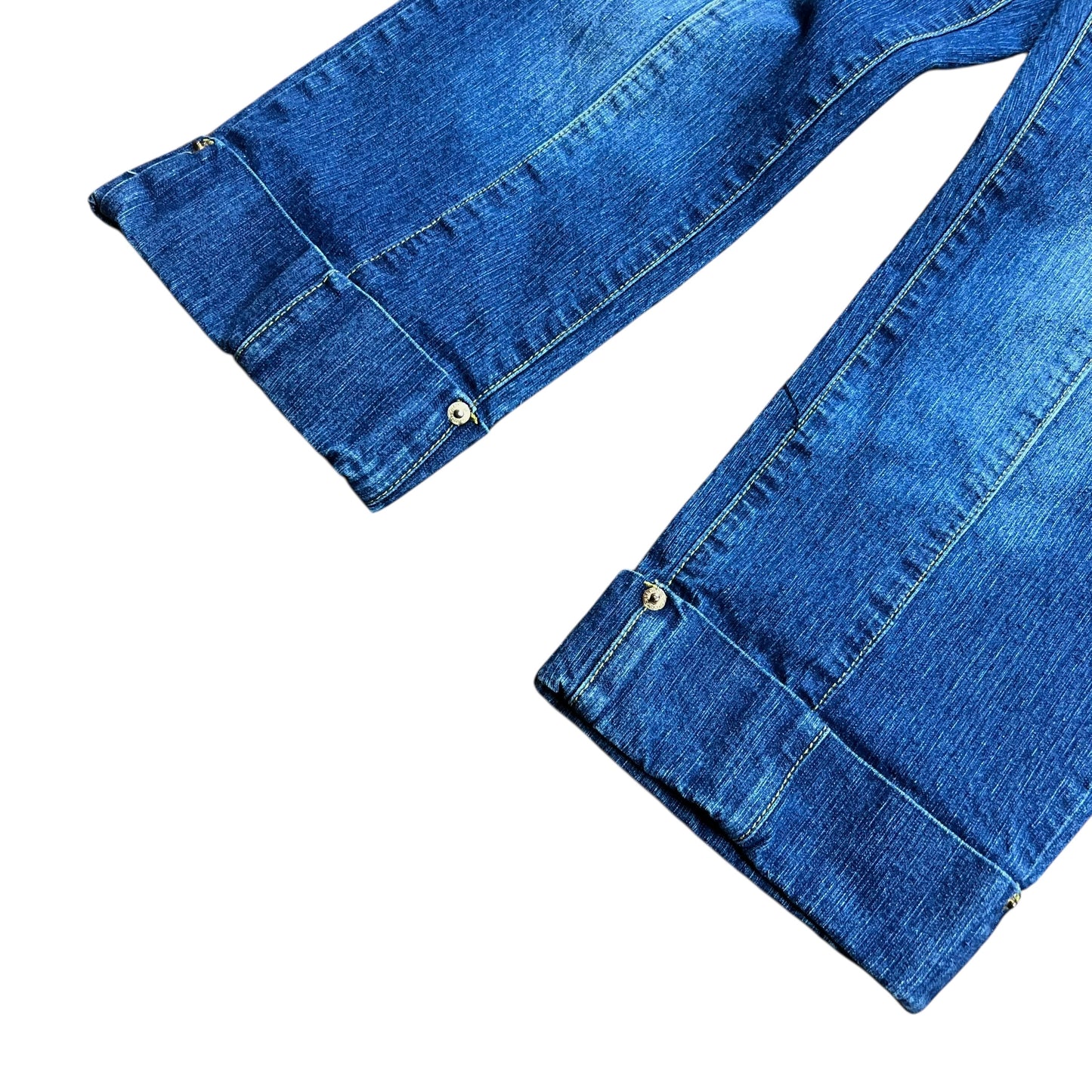 Baby Phat Faded Blue Capri Jeans - 30”