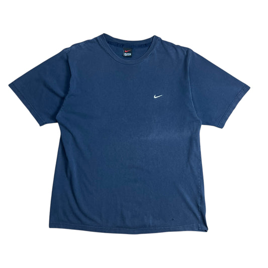 Nike Basic Navy Swoosh T-shirt - XL