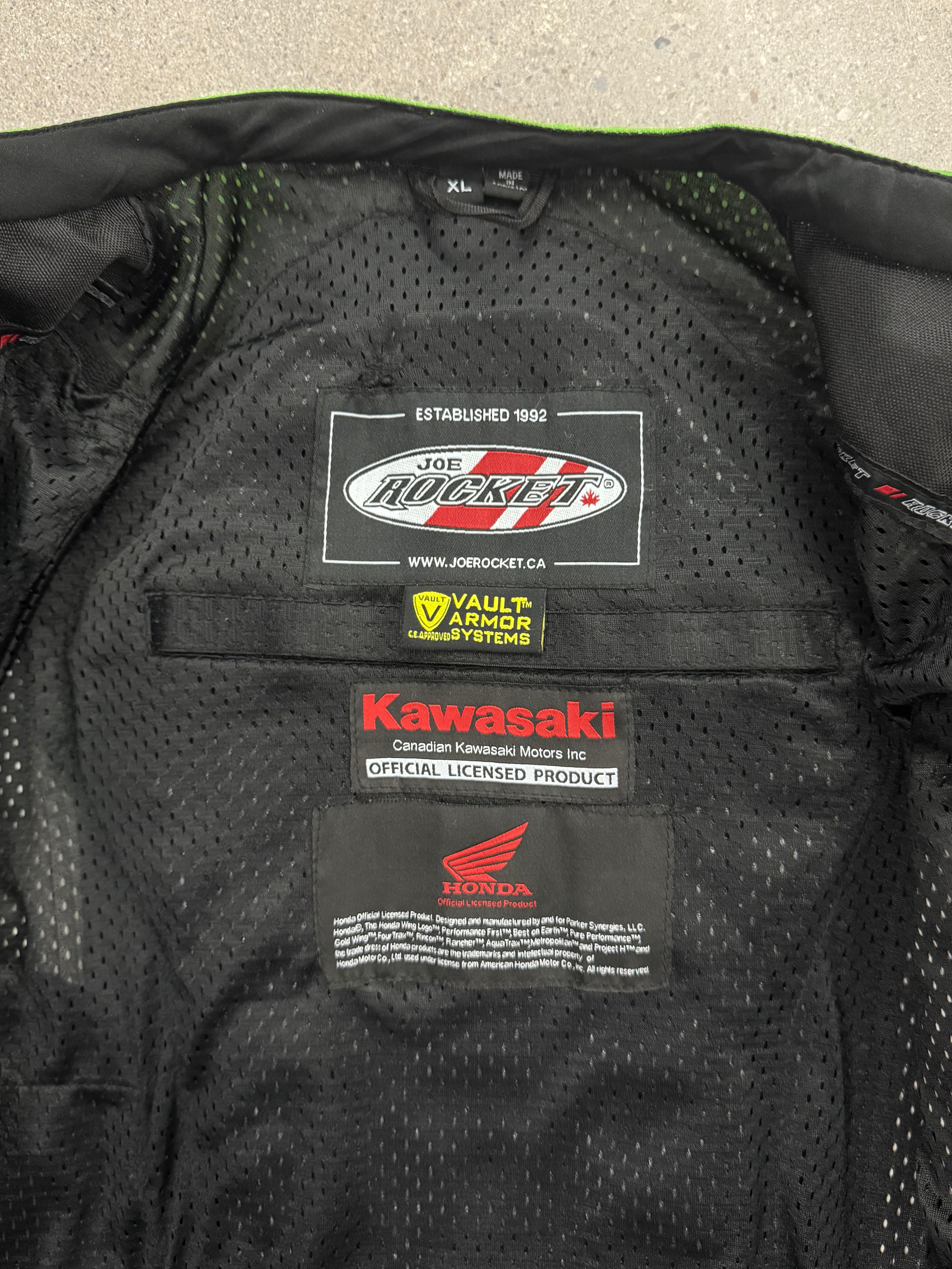 Kawasaki Joe Rocket Racing Motorcycle Jacket - XL