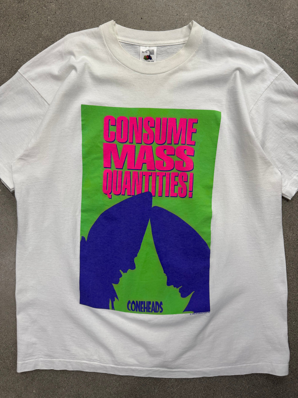 1993 Coneheads Movie Promo T-Shirt - XL