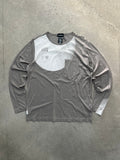 Stone Island Shadow Project Garment Dyed Long Sleeve Shirt - XL