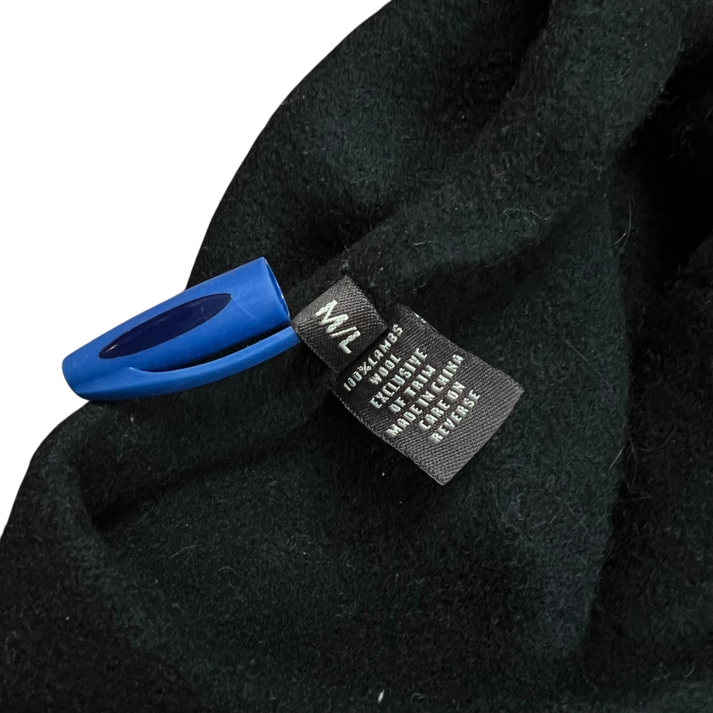 Coach Embroidered Lambs Wool Beret Hat - M/L