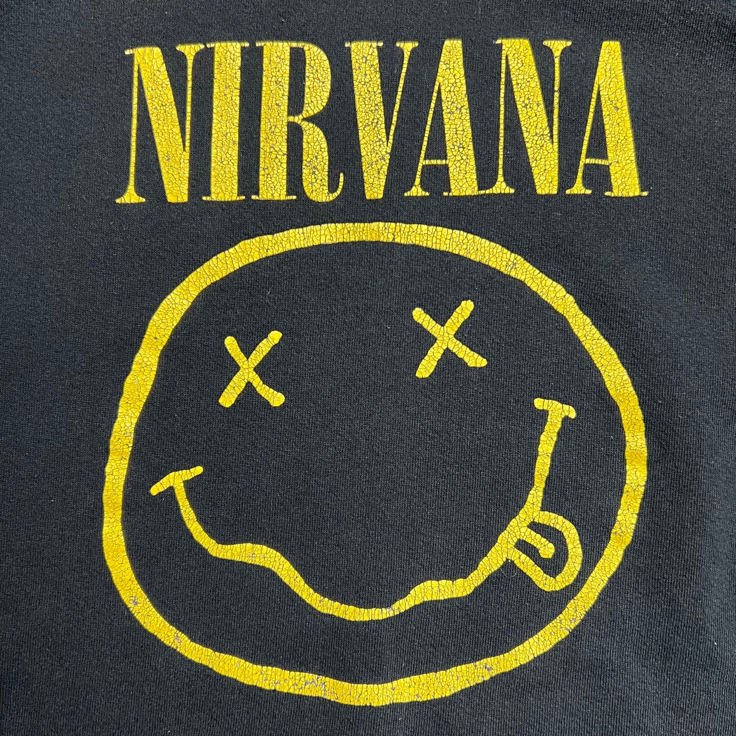Nirvana Smiley Face Bootleg Crewneck - XL
