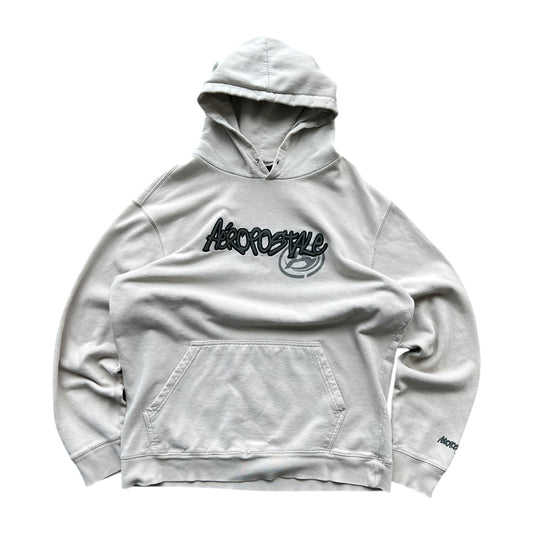 Aéropostale Graffiti Logo Hoodie - L