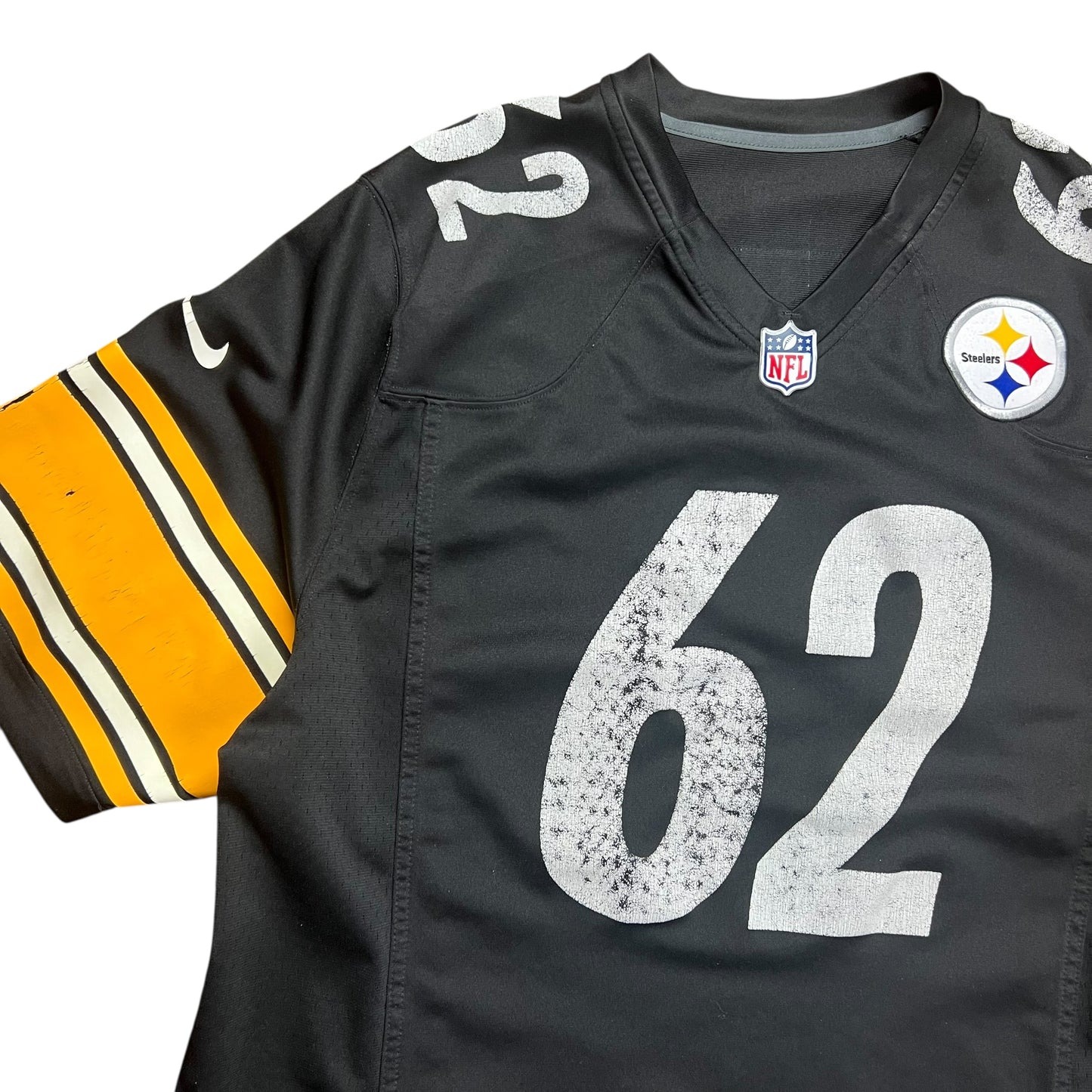 Nike Pittsburgh Steelers Cropped NFL Jersey - XL