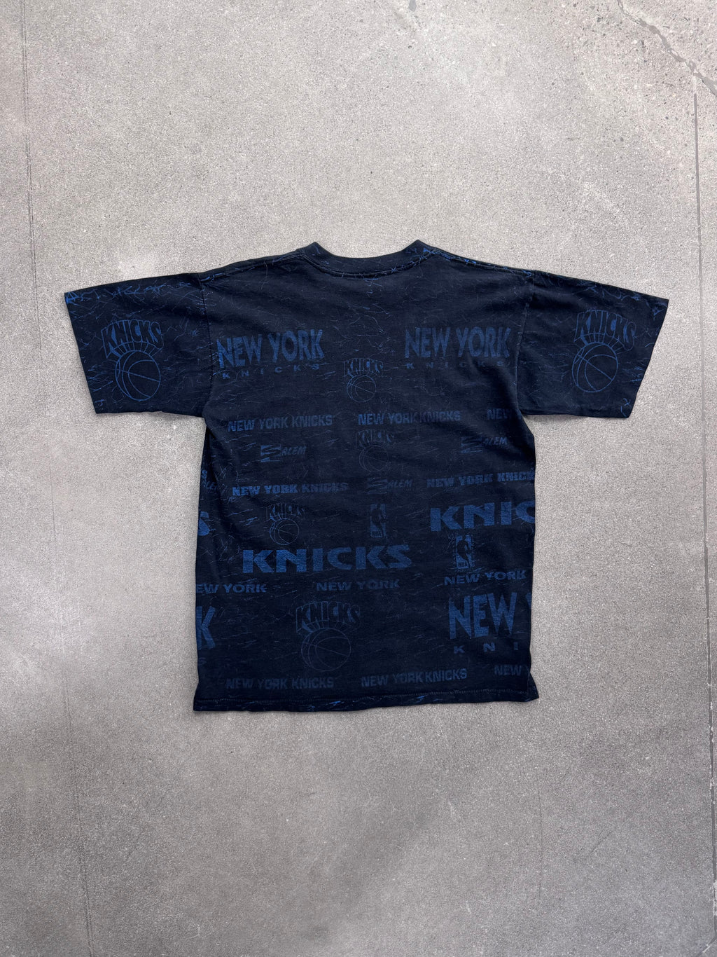 Salem Sportswear New York Knicks Allover-Print T-Shirt - L