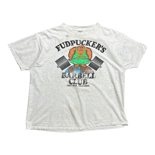California Fudpuckers Barbell Club T-shirt - XL